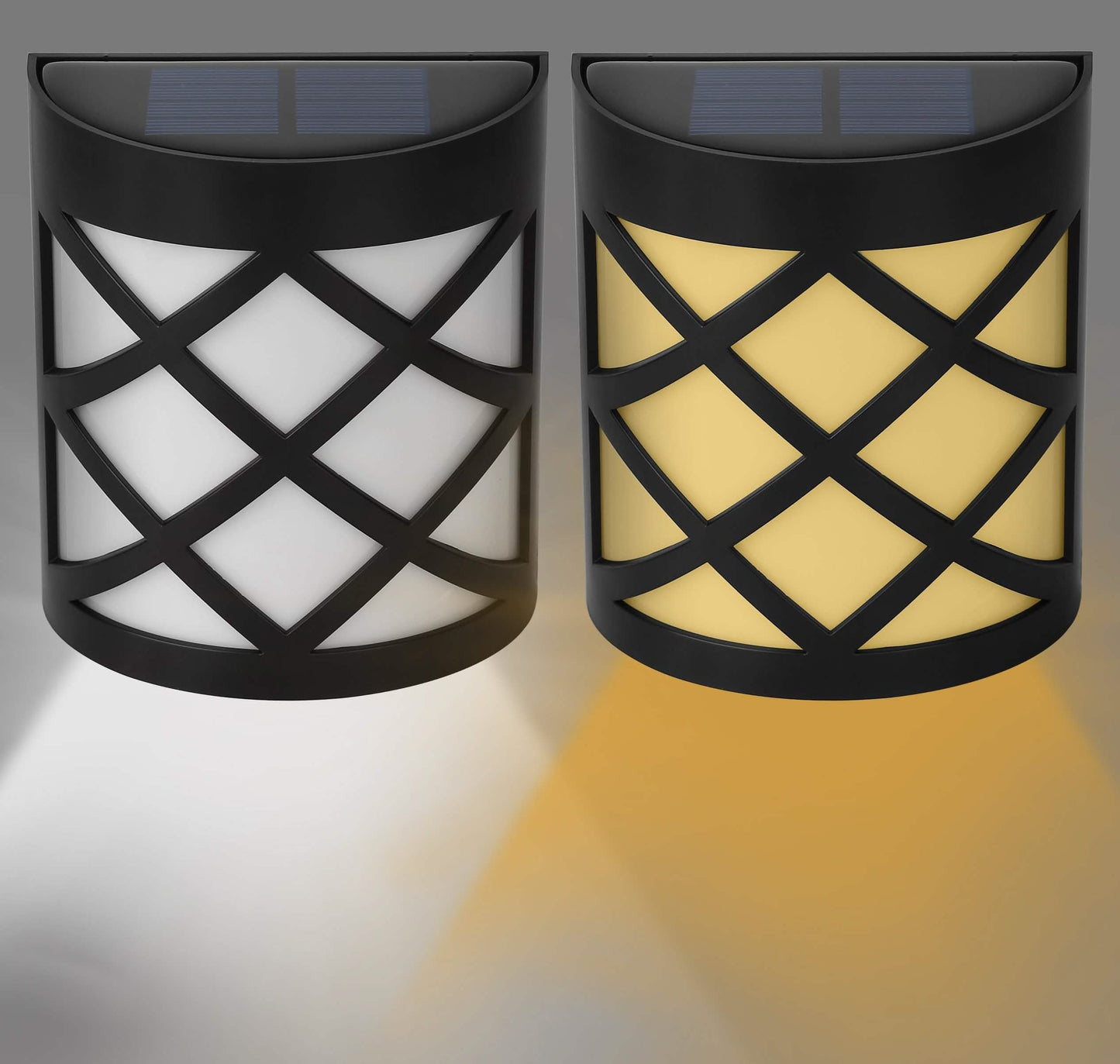 4-Pack: Solar Power LED Fence Light DailySale
