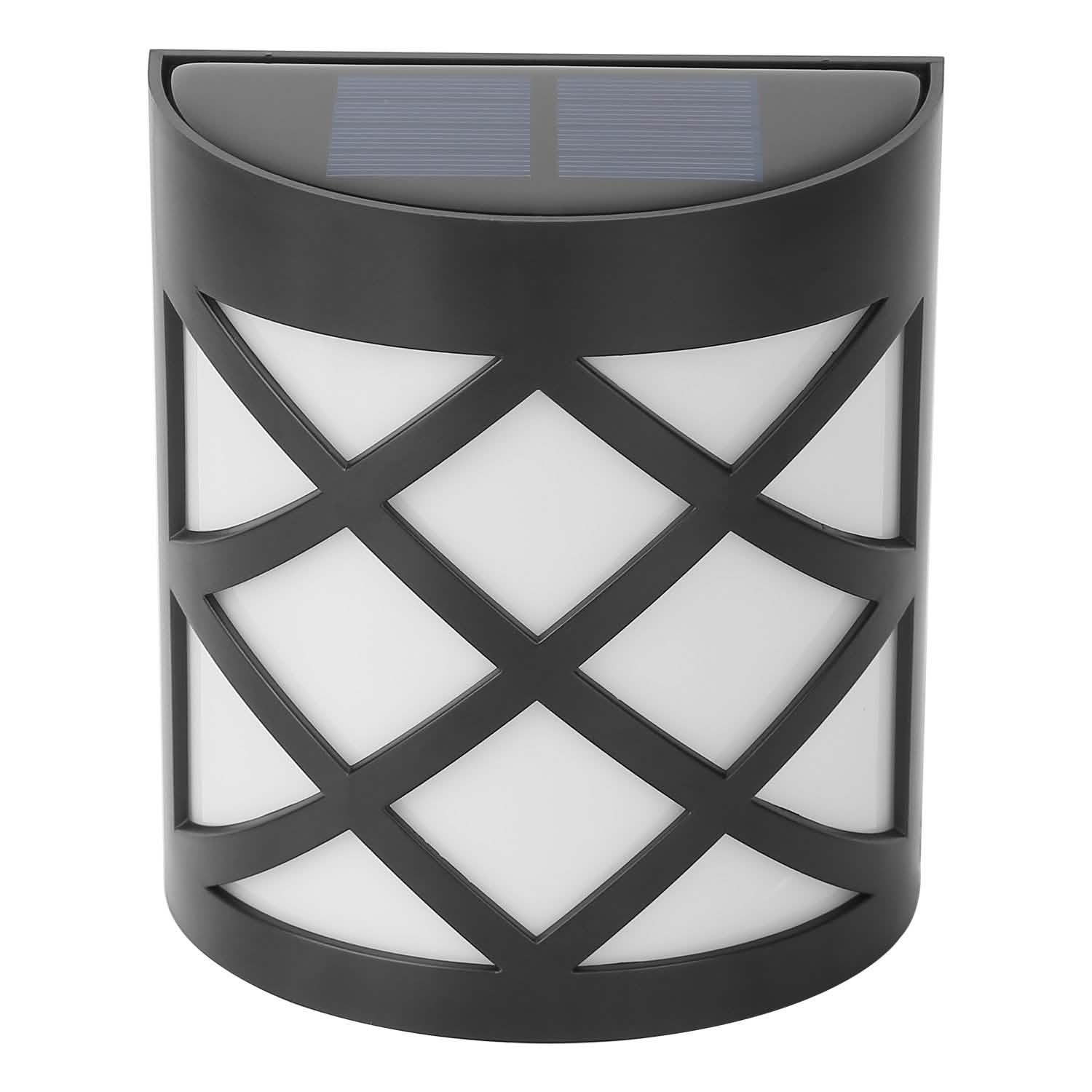 4-Pack: Solar Power LED Fence Light DailySale