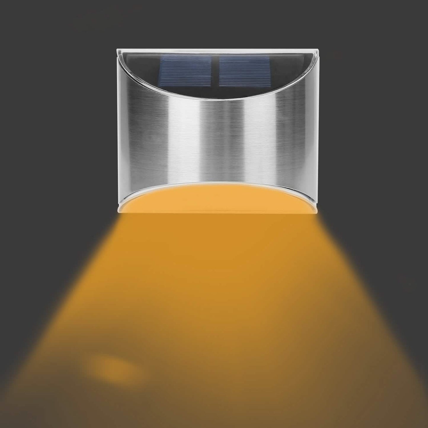 4-Pack: Solar Powered Deck Lights DailySale