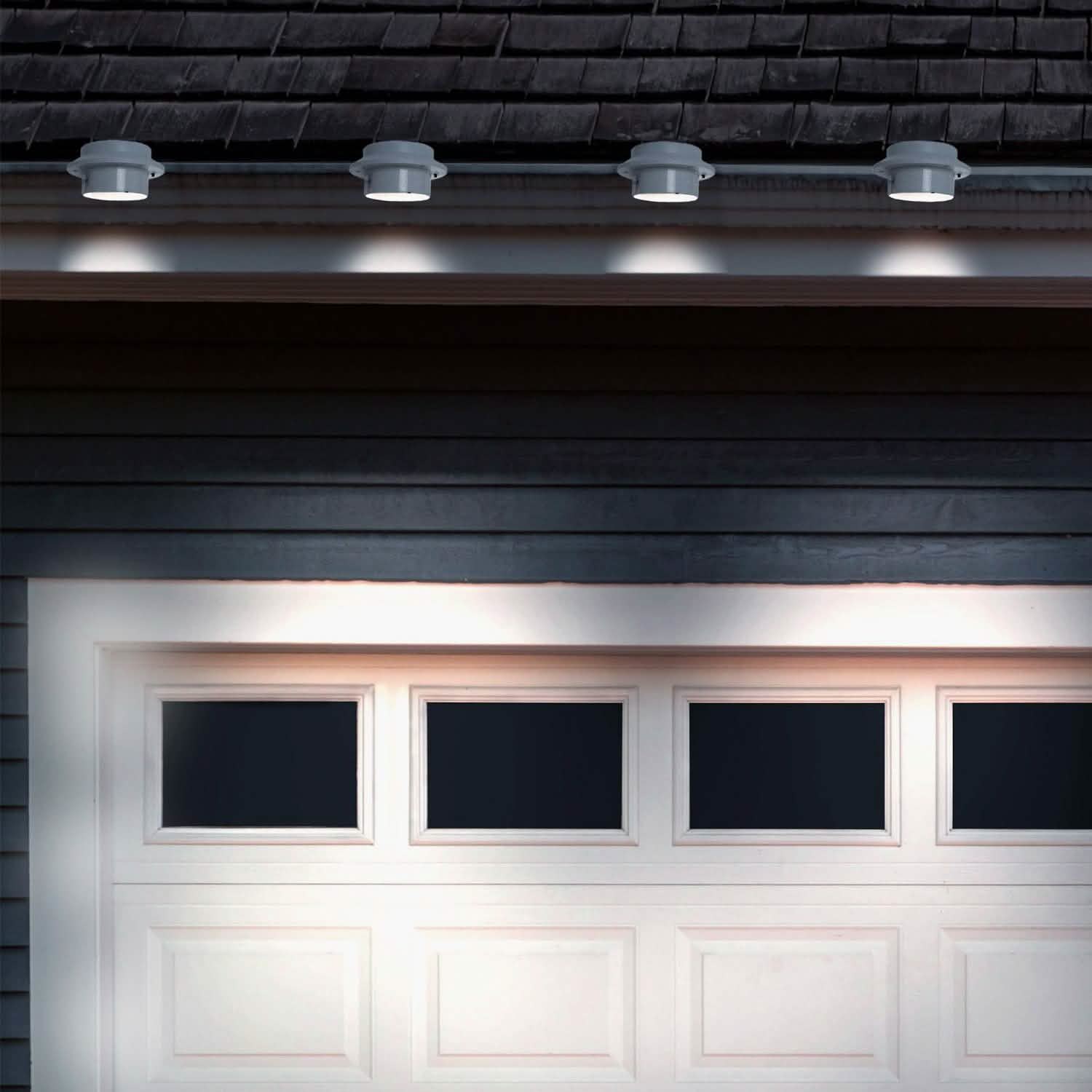 4-Pack: Solar-Powered LED Outdoor Lights DailySale