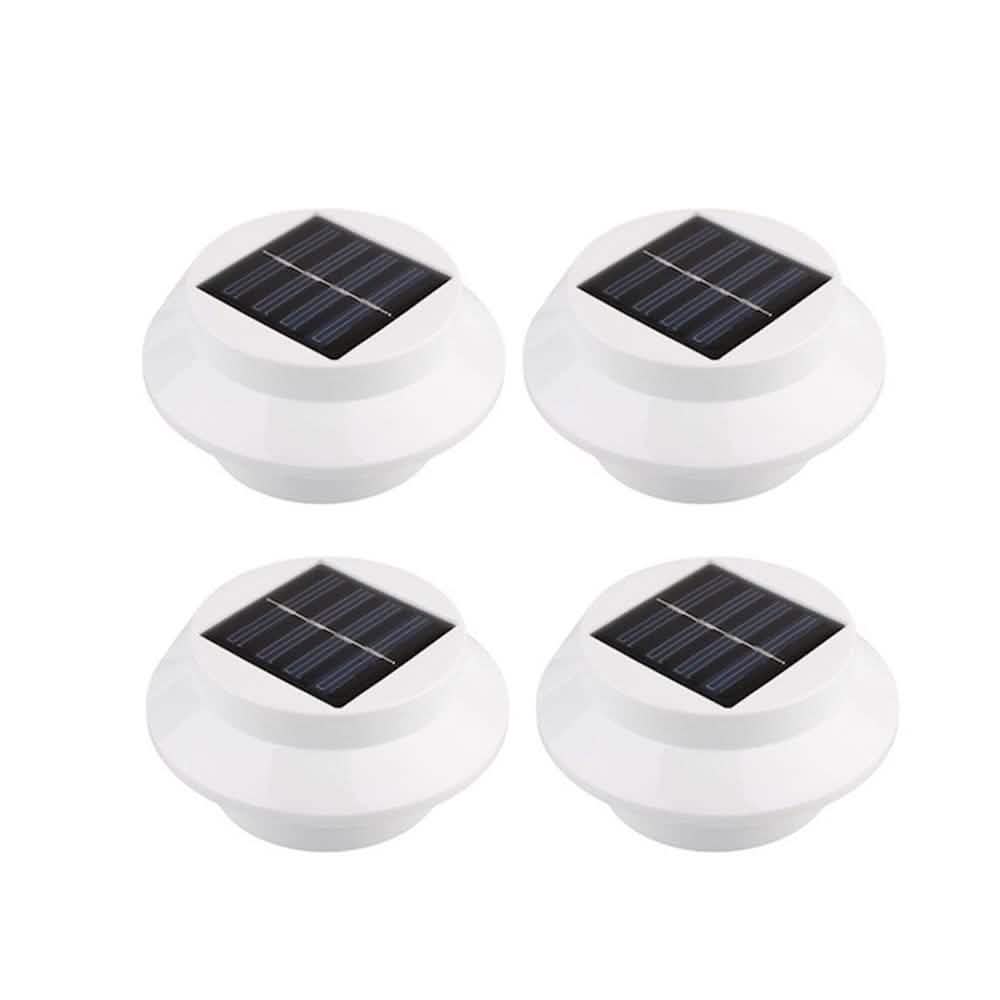 4-Pack: Solar-Powered LED Outdoor Lights DailySale