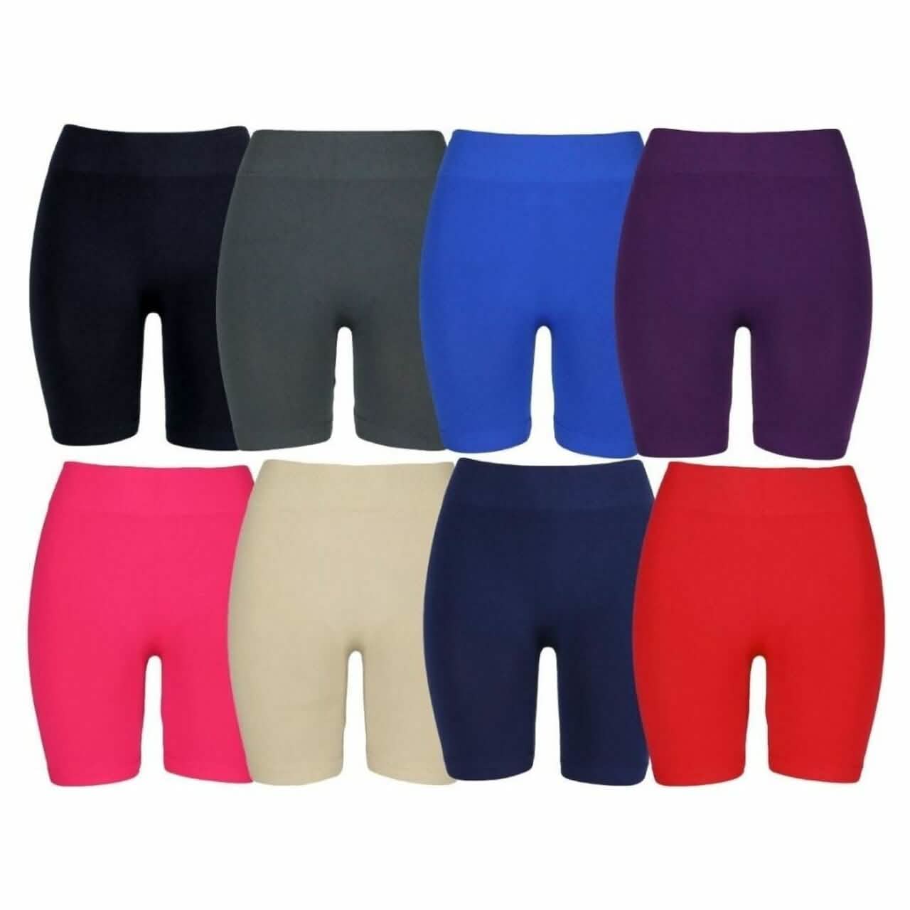 4-Pack: Women's Ultra-Soft Seamless Shorts DailySale