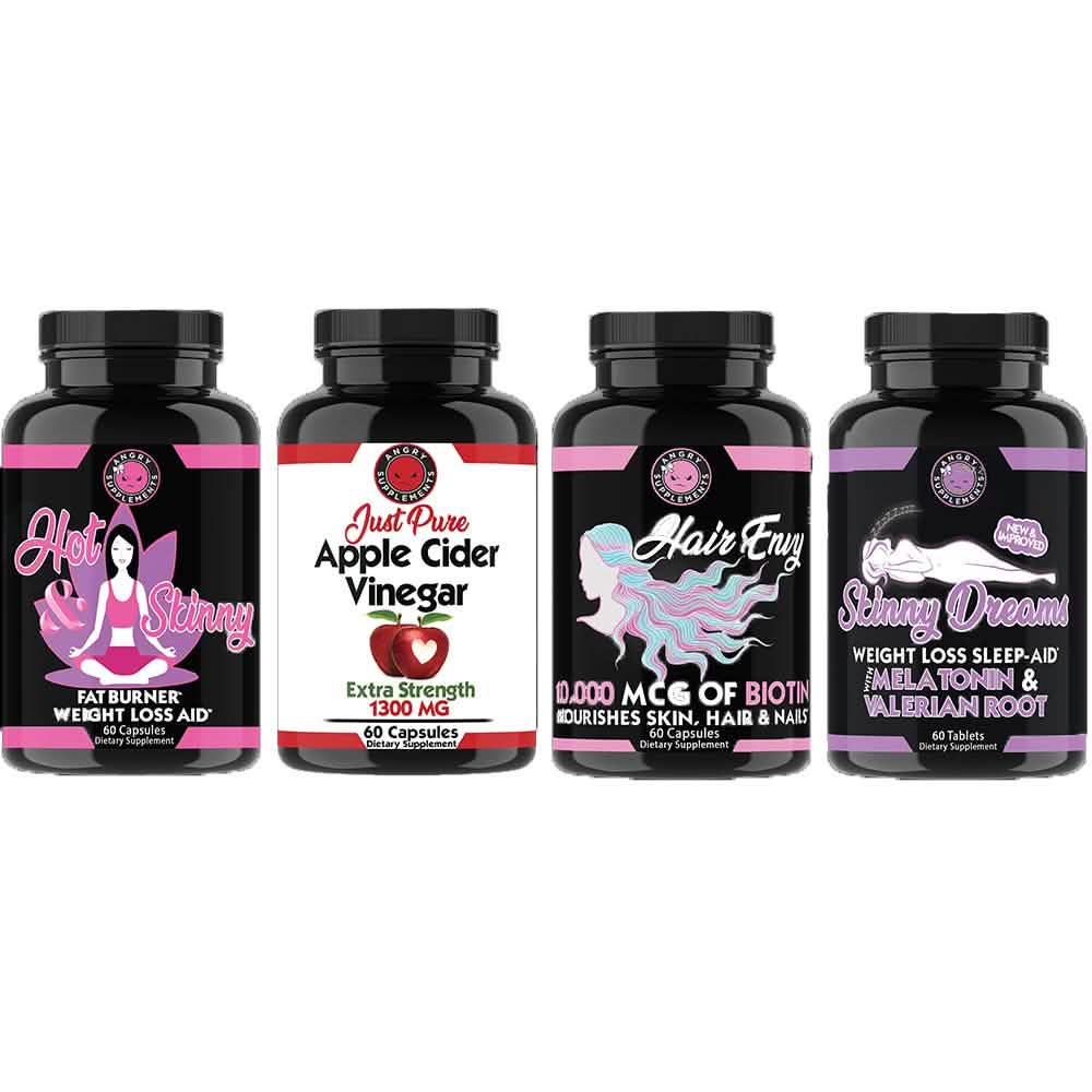 4-Pack: Womens Weight Loss & Wellness Combo DailySale
