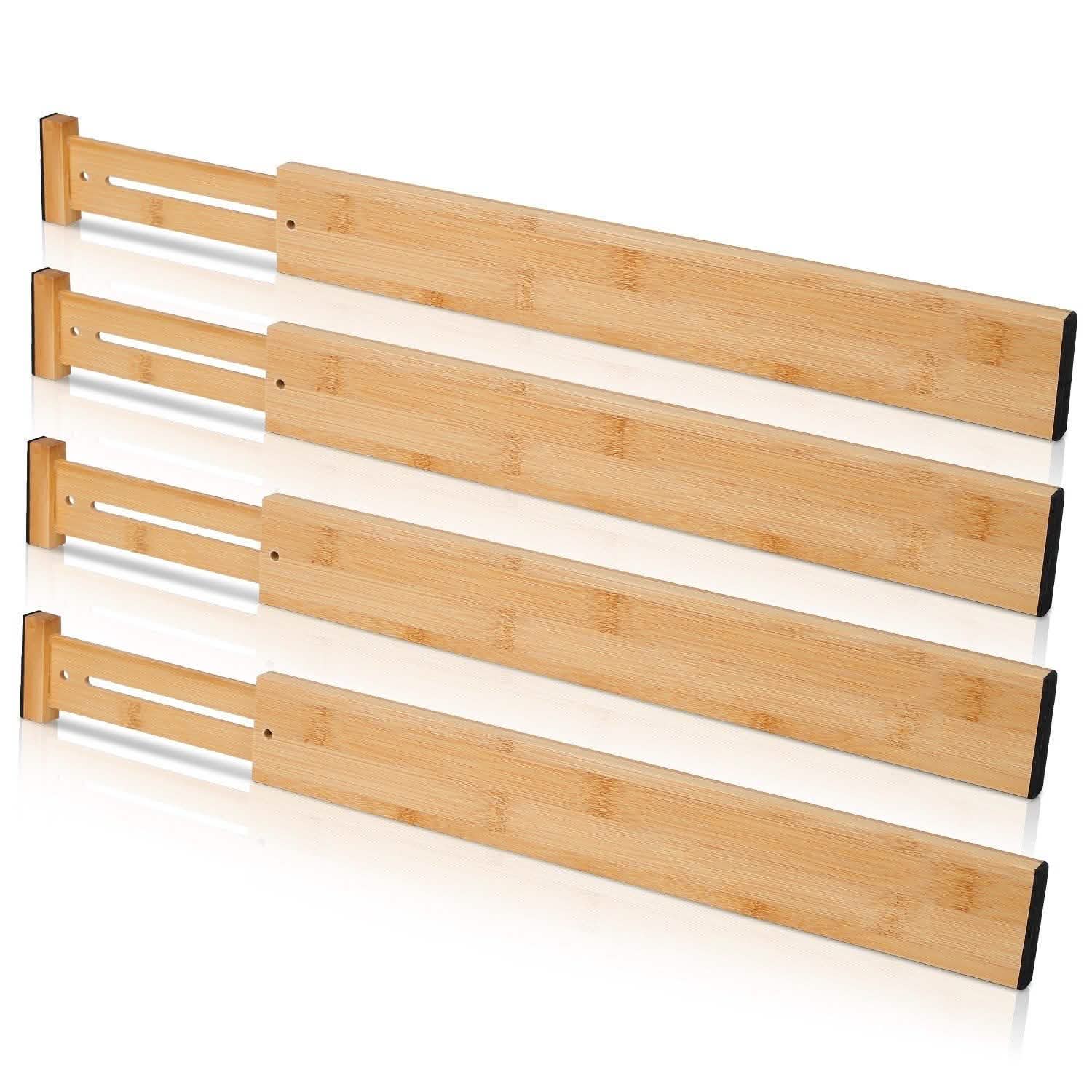 4-Piece: Adjustable Drawer Divider DailySale