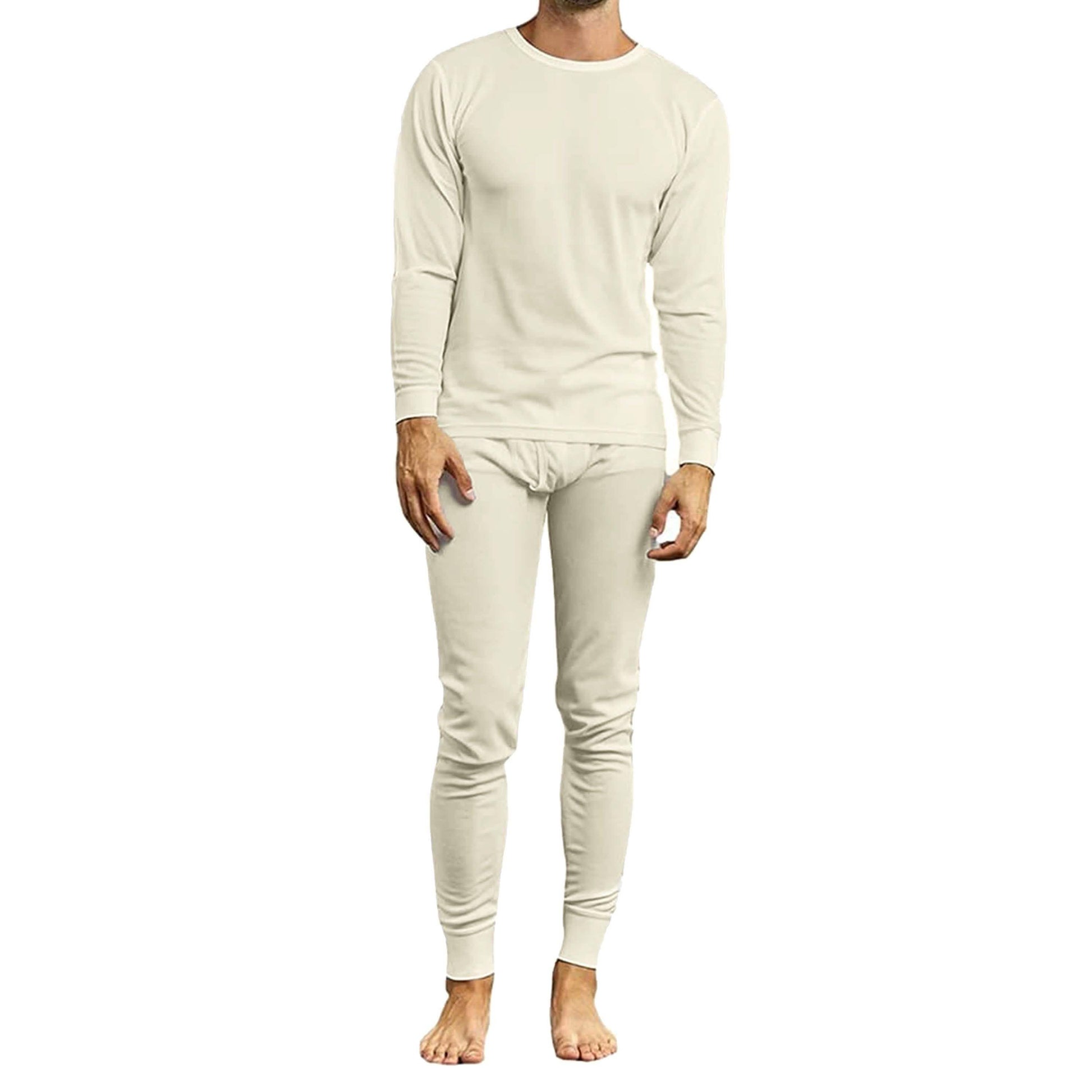 4-Piece: Assorted Lightweight Thermal Set Of Both A Thermal Top And Bottom (2-Full Sets) DailySale
