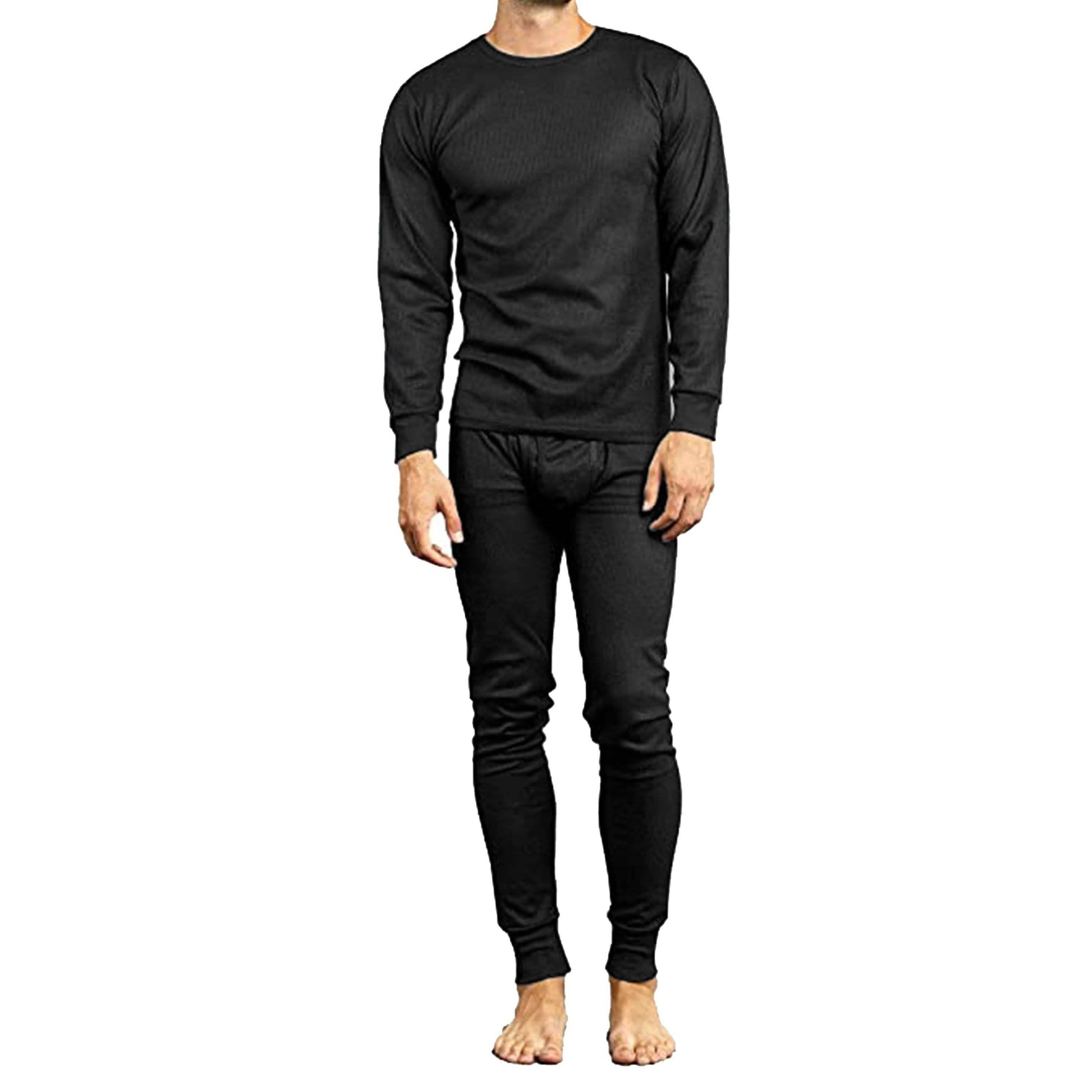 4-Piece: Assorted Lightweight Thermal Set Of Both A Thermal Top And Bottom (2-Full Sets) DailySale