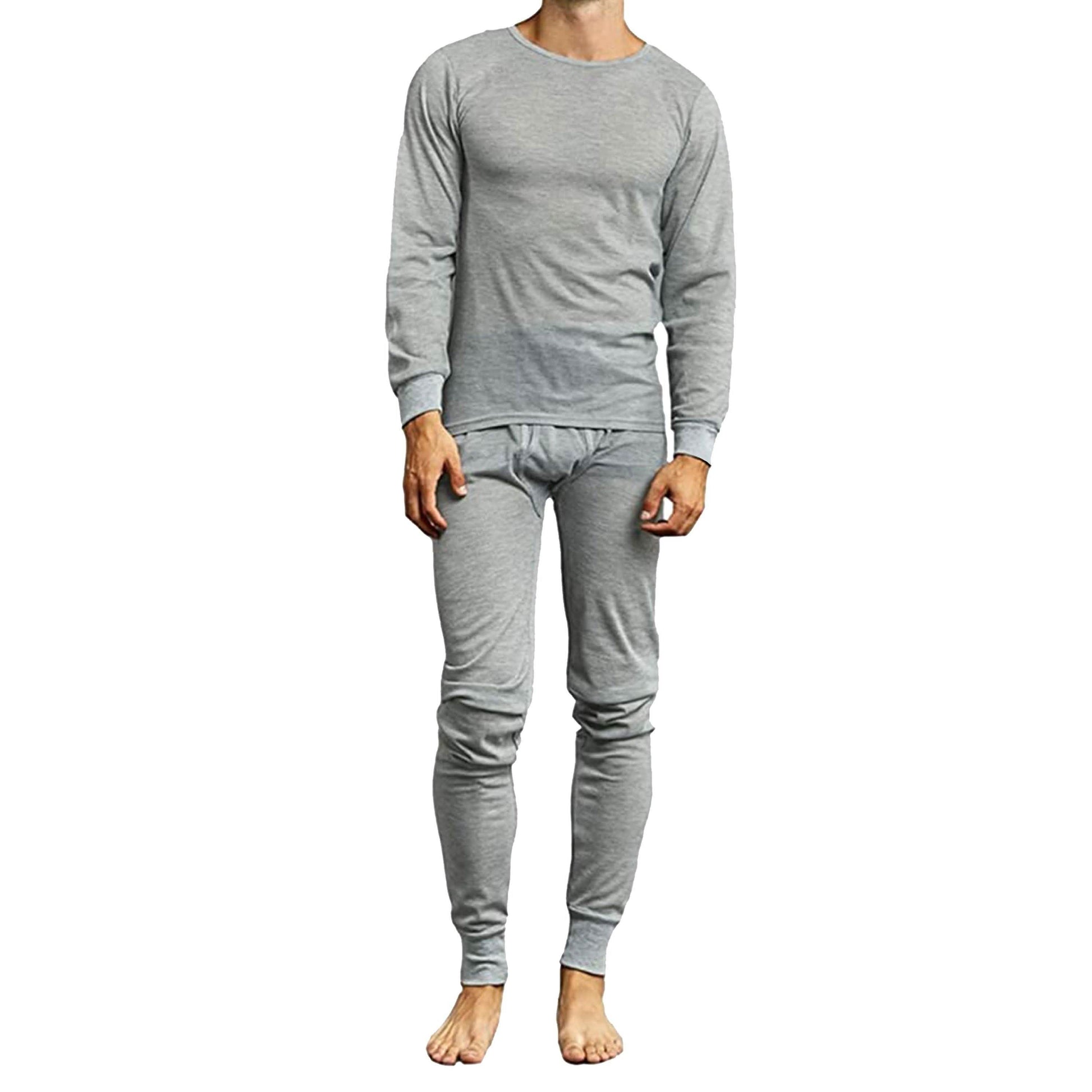 4-Piece: Assorted Lightweight Thermal Set Of Both A Thermal Top And Bottom (2-Full Sets) DailySale