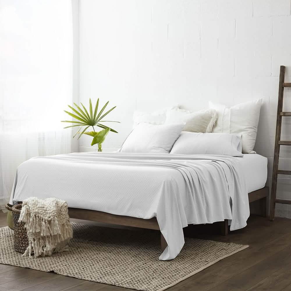 4-Piece: Checkered Embossed Sheet Set DailySale
