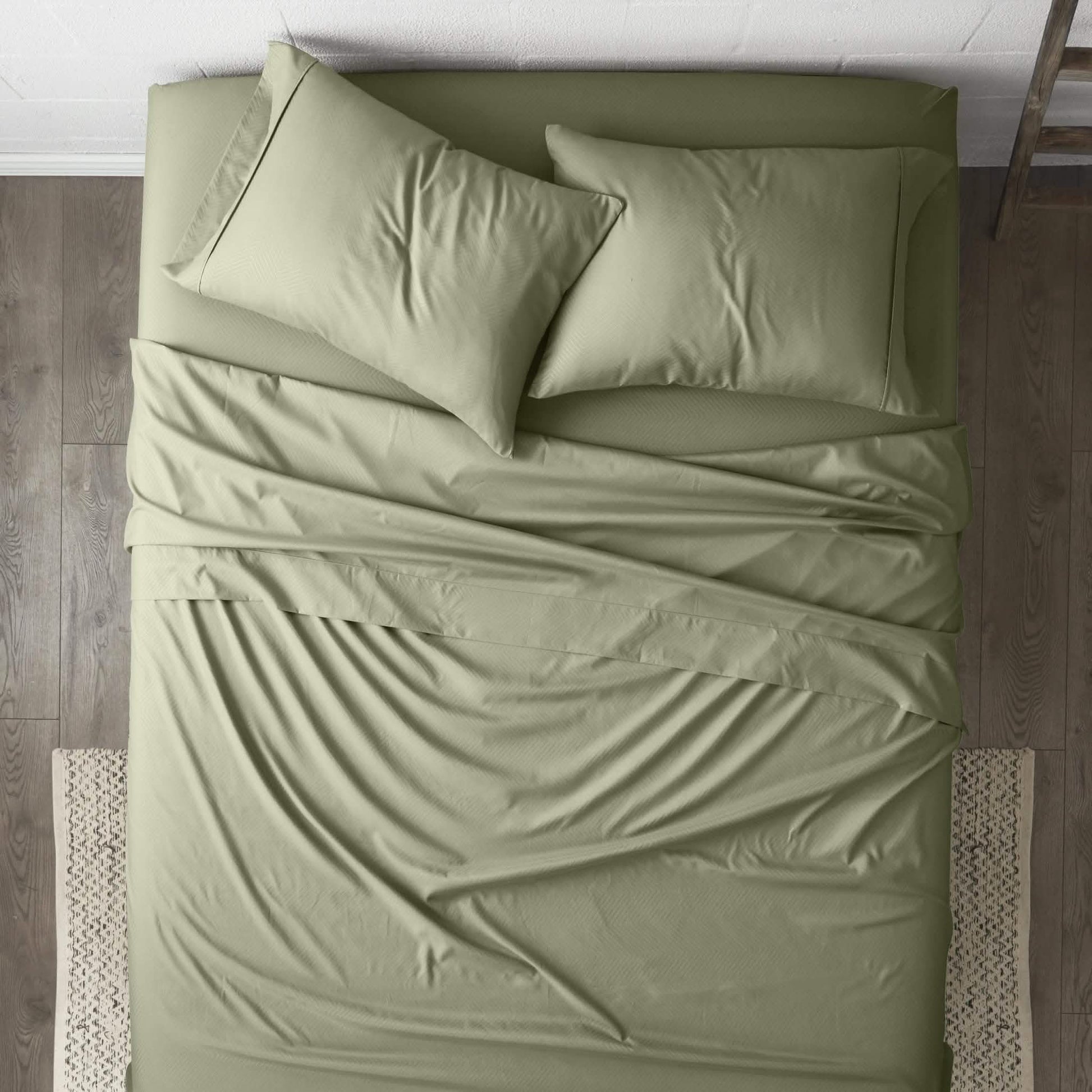 4-Piece: Chevron Embossed Sheet Set DailySale