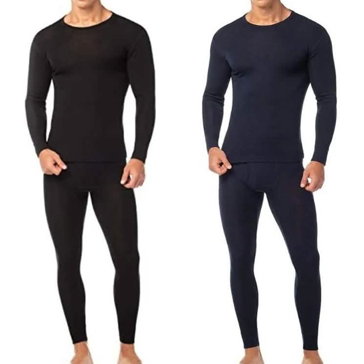 4-Piece: Men's Cotton Fleece Thermal Set DailySale