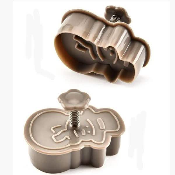 4-Piece: Plastic Cookie Baking Moulds DailySale