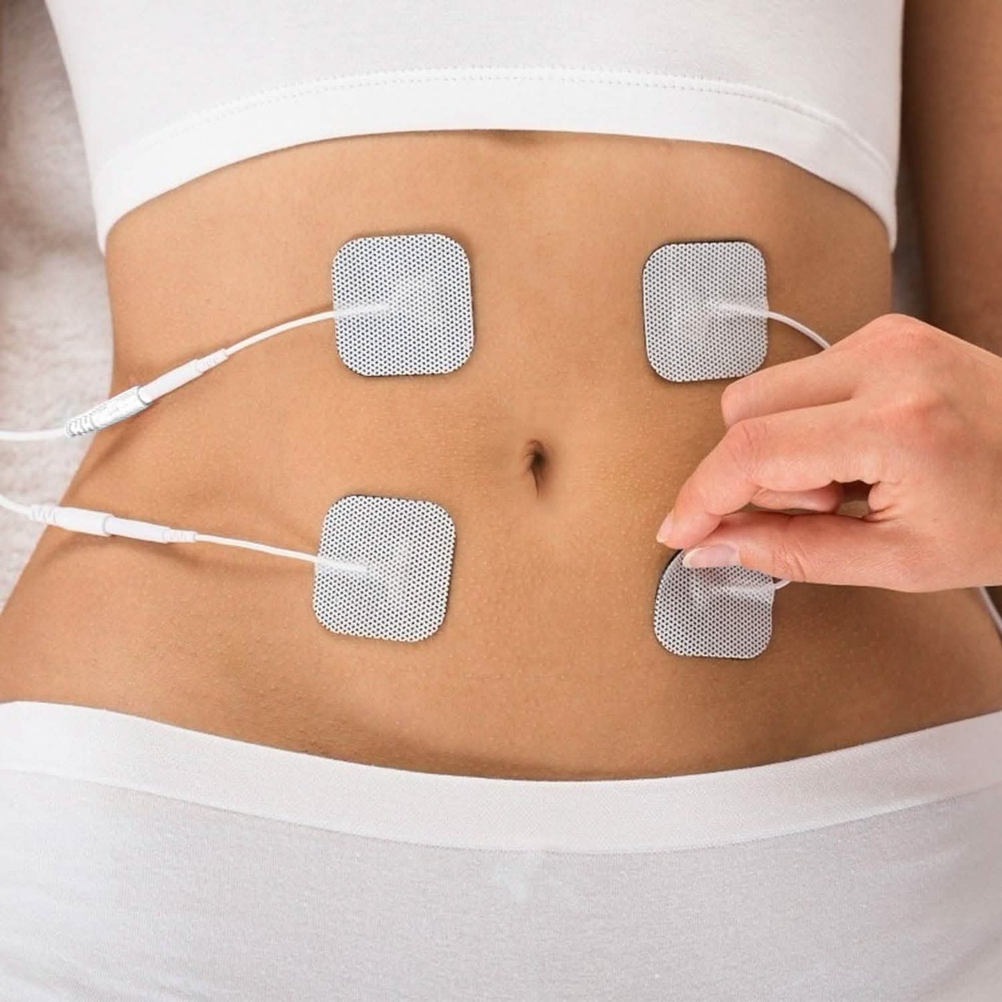4-Piece: Reusable Self-Adhesive Replacement Electrode Pads DailySale