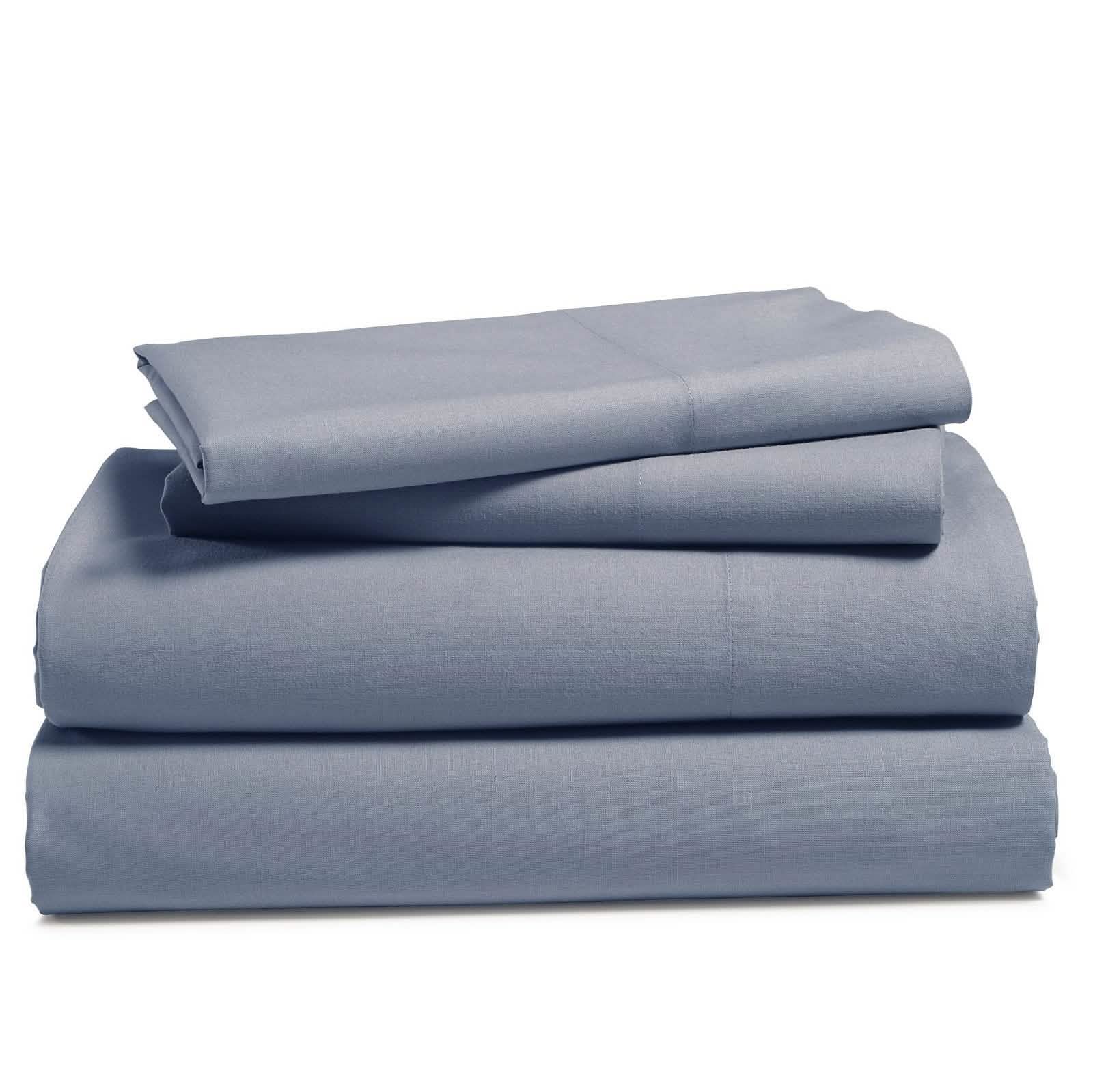 4-Piece Set: 100% Cotton Super Soft Solid Sheet DailySale