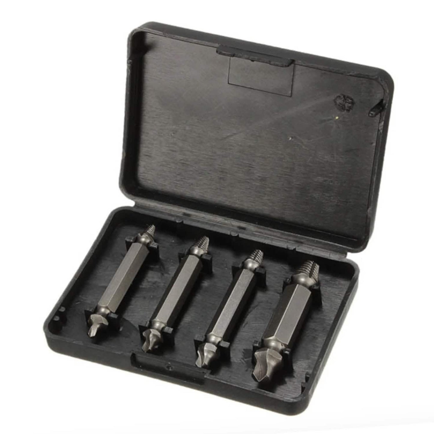 4-Piece Set: DrillPro Double-Sided Damaged Screw Extractors DailySale