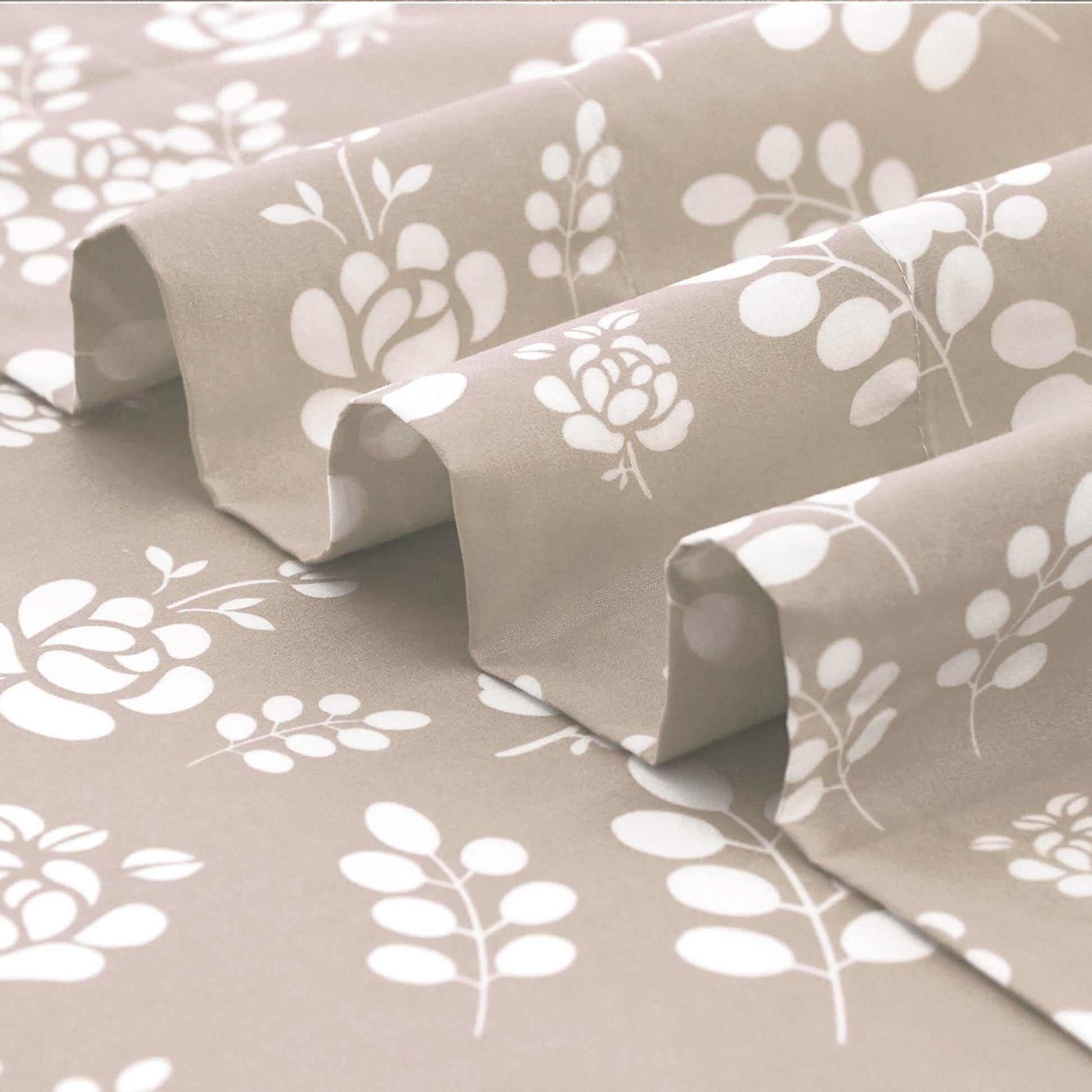 4-Piece Set: Floral Sheets Set Hypoallergenic Microfiber Ultra Soft Bed Sheets DailySale