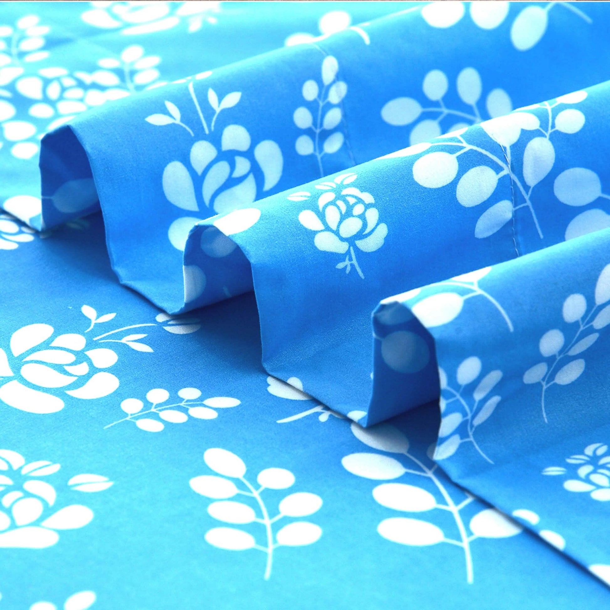4-Piece Set: Floral Sheets Set Hypoallergenic Microfiber Ultra Soft Bed Sheets DailySale
