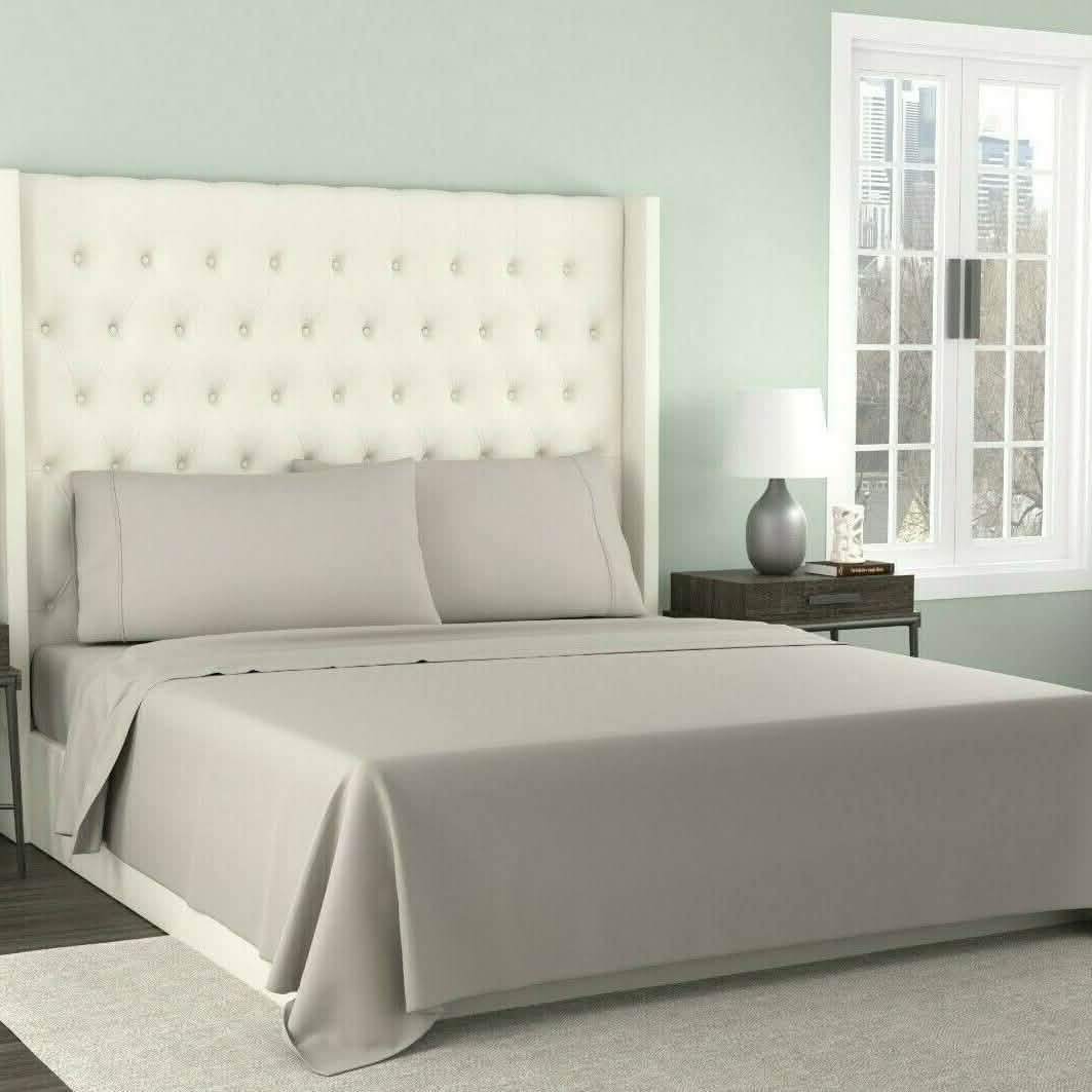 4-Piece Set: Kathy Ireland 300 Thread Count 100% Organic Cotton Percale DailySale