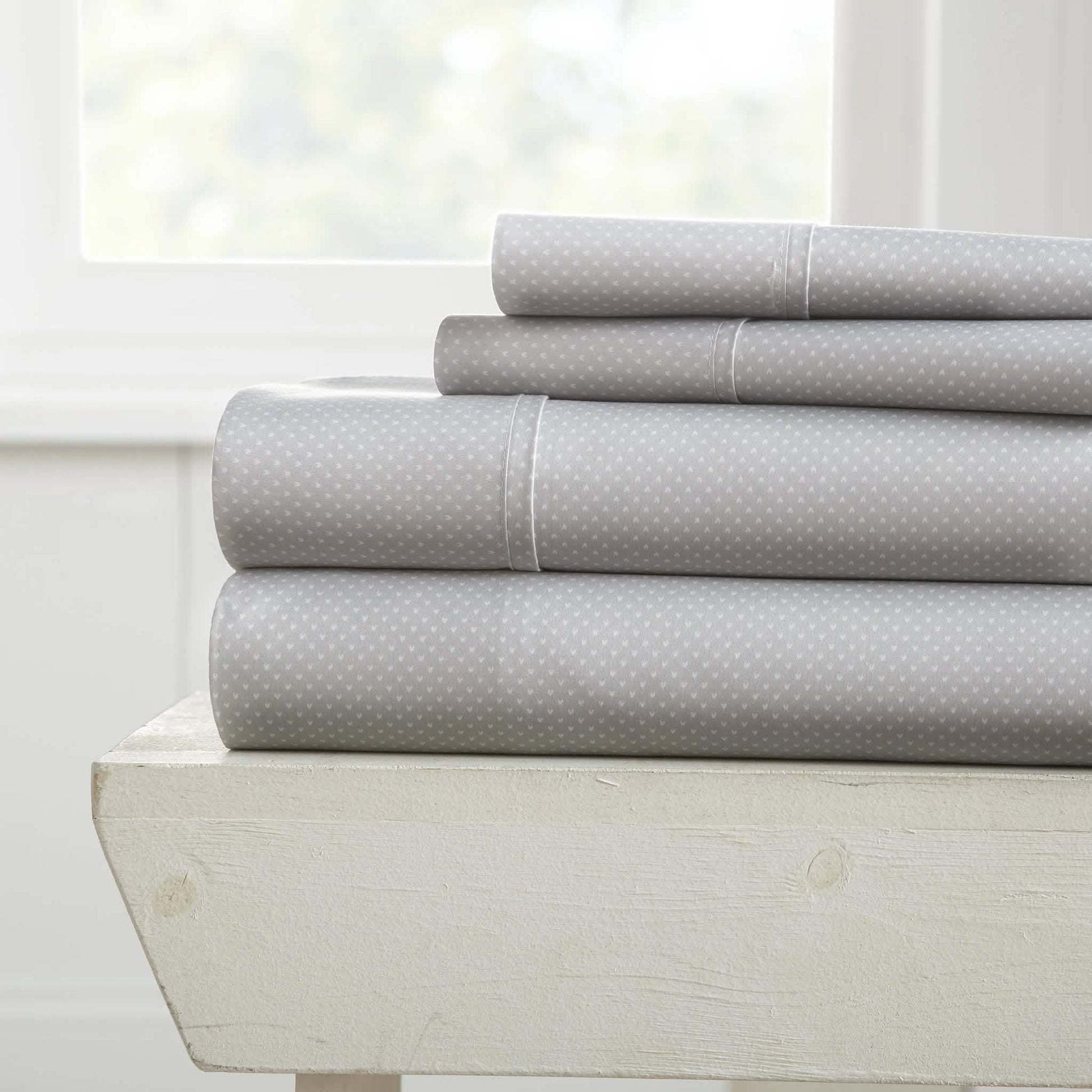 4-Piece Set: My Heart Patterned Sheet Set DailySale
