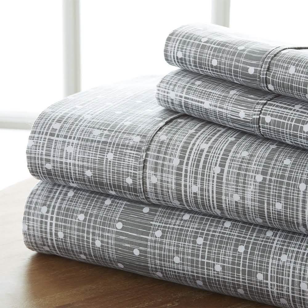 4-Piece Set: Polkadot Patterned Sheet Set DailySale