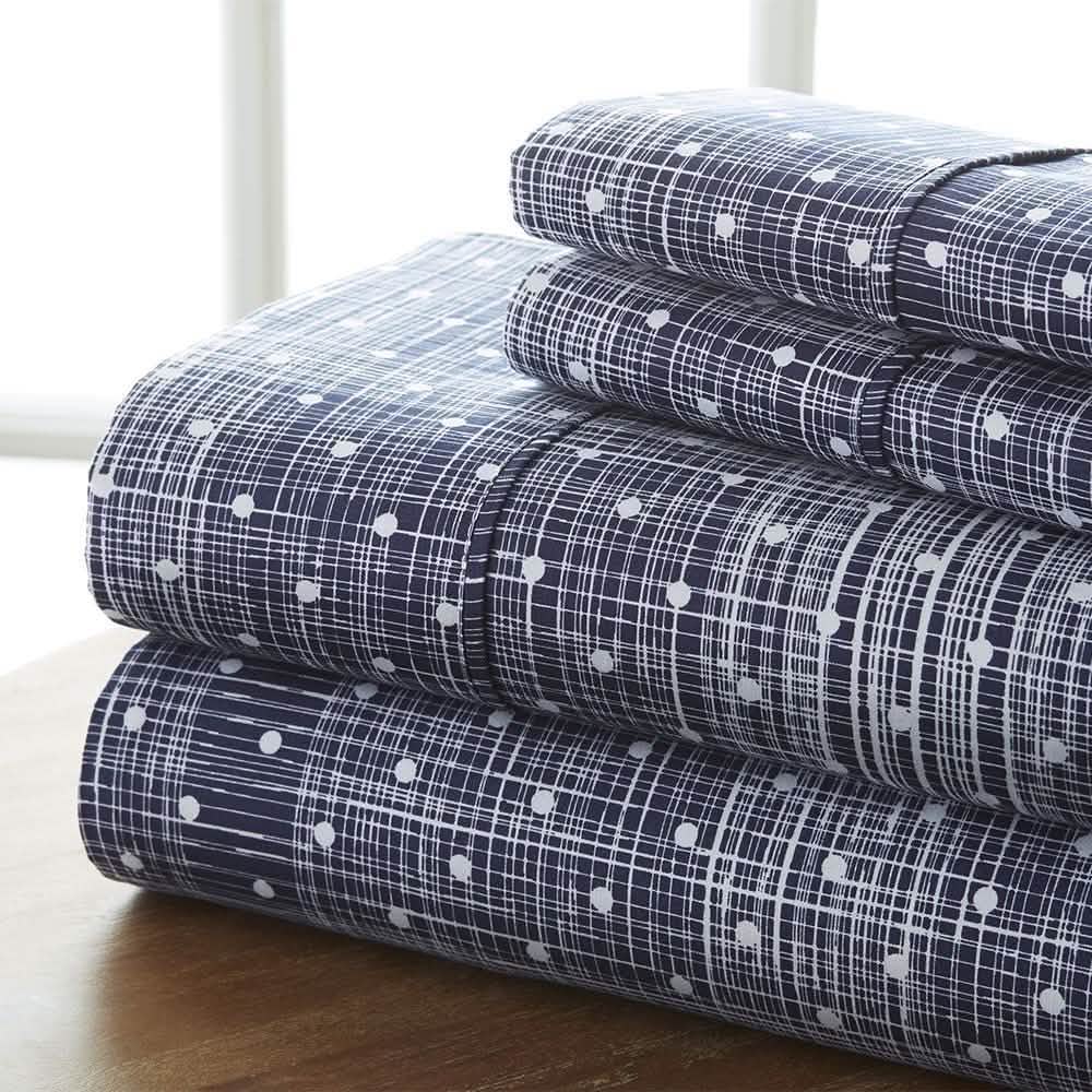 4-Piece Set: Polkadot Patterned Sheet Set DailySale