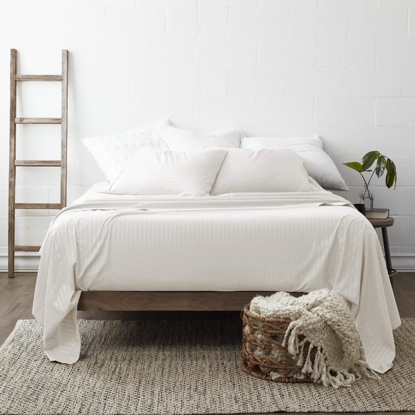 4-Piece Striped Embossed Sheet Set DailySale