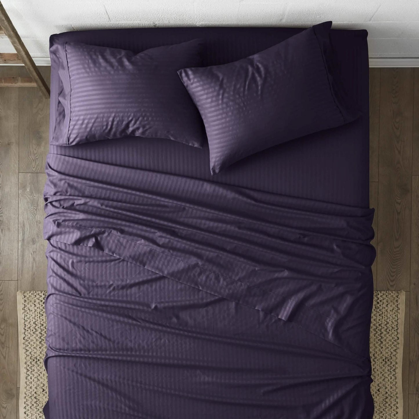 4-Piece Striped Embossed Sheet Set DailySale