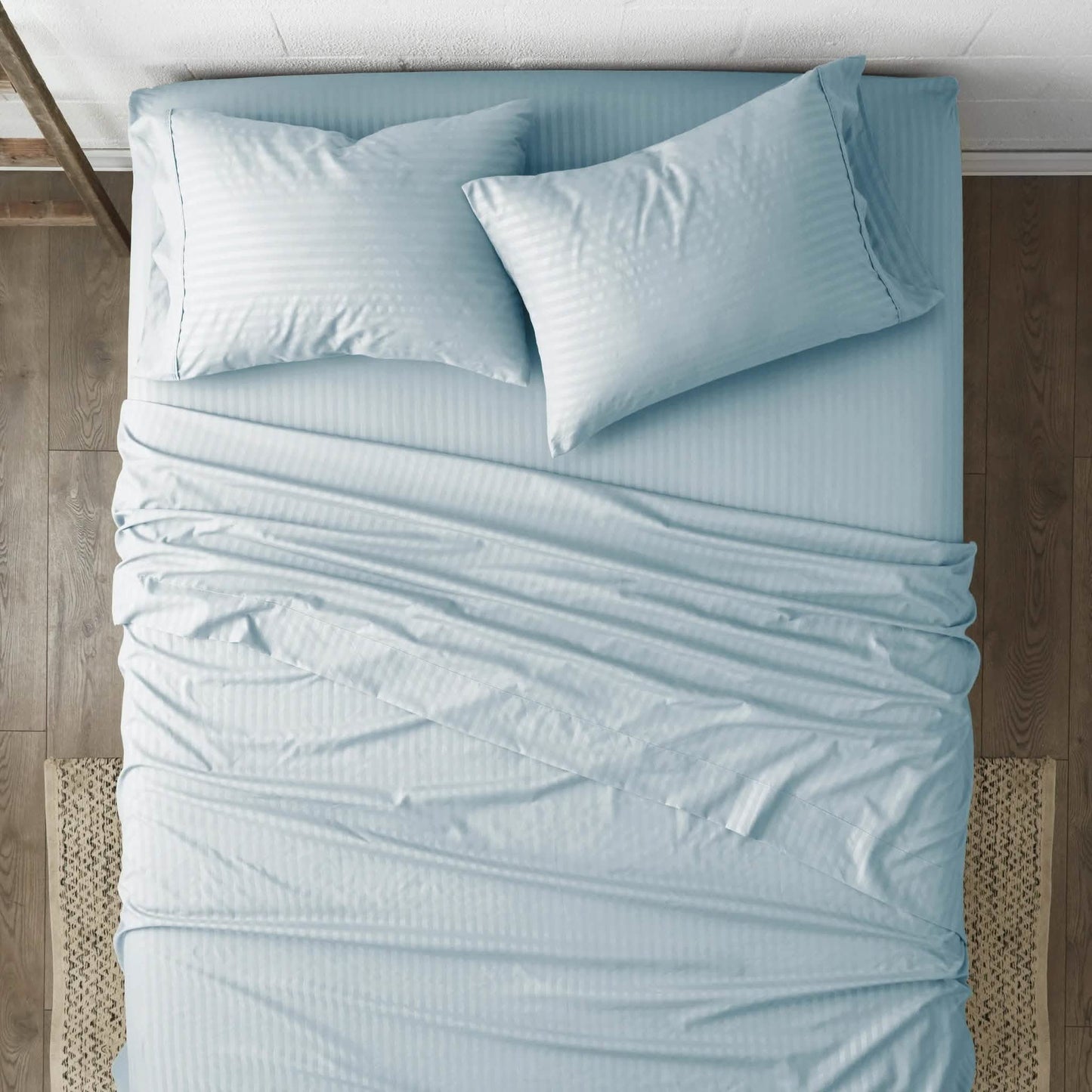 4-Piece Striped Embossed Sheet Set DailySale