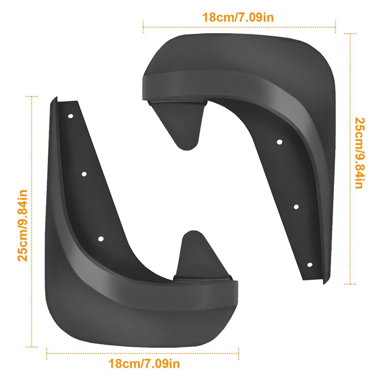 4-Piece: Universal Fit Car Mudguard Flaps DailySale