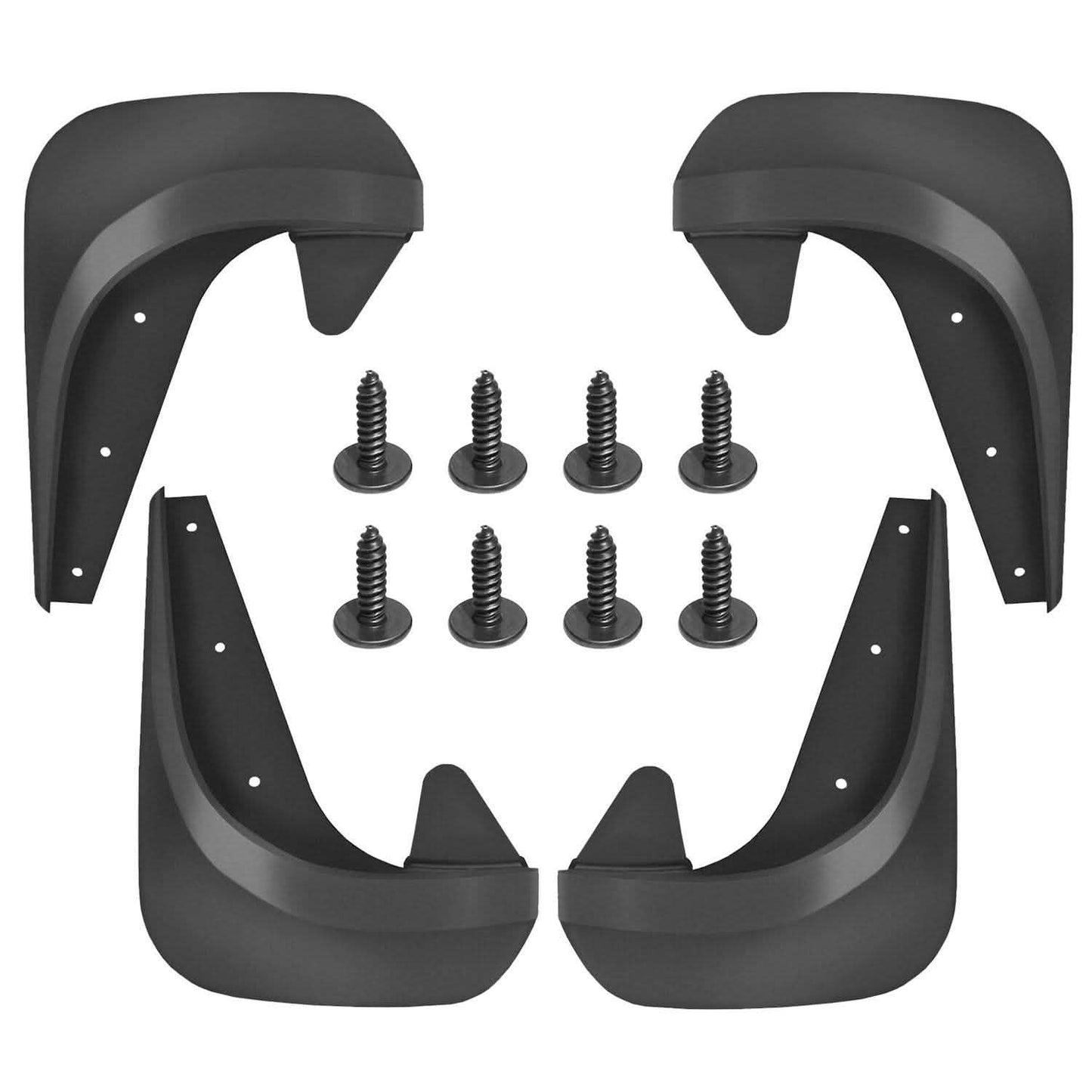 4-Piece: Universal Fit Car Mudguard Flaps DailySale