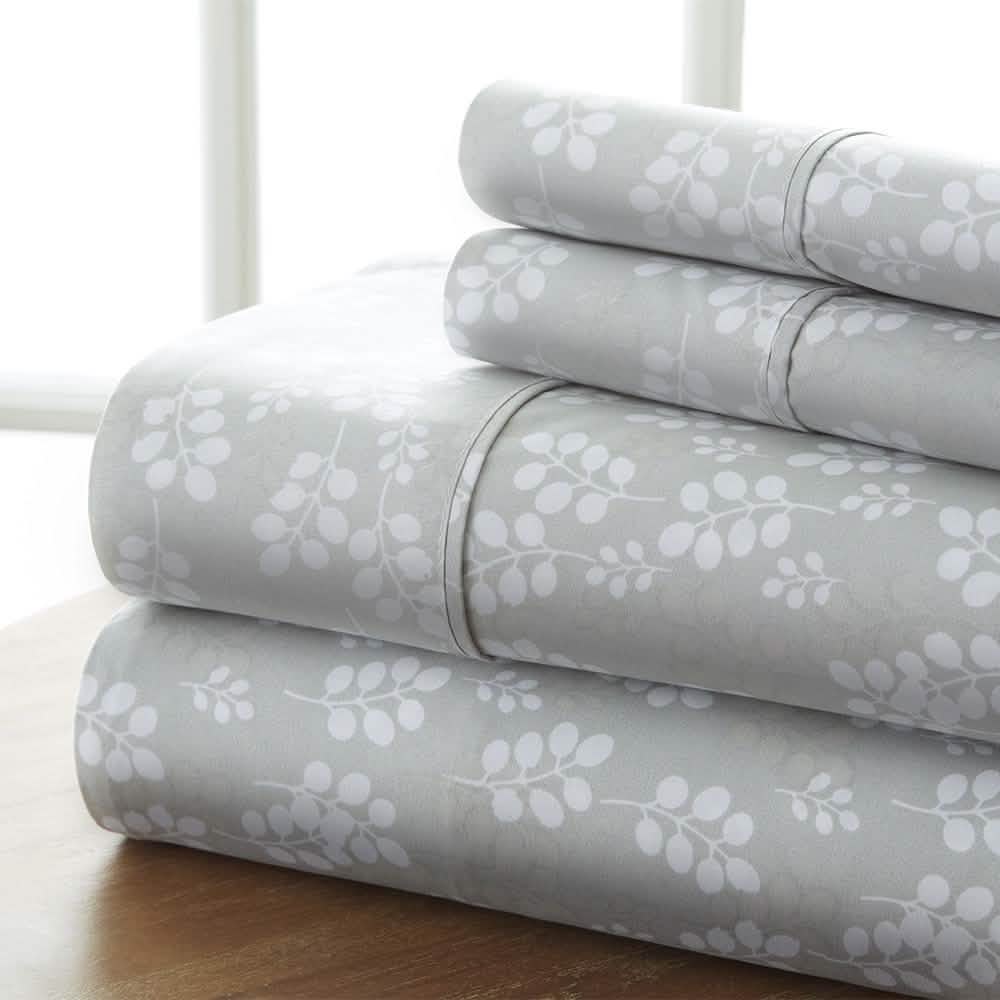 4-Piece: Wheatfield Patterned Sheet Set DailySale