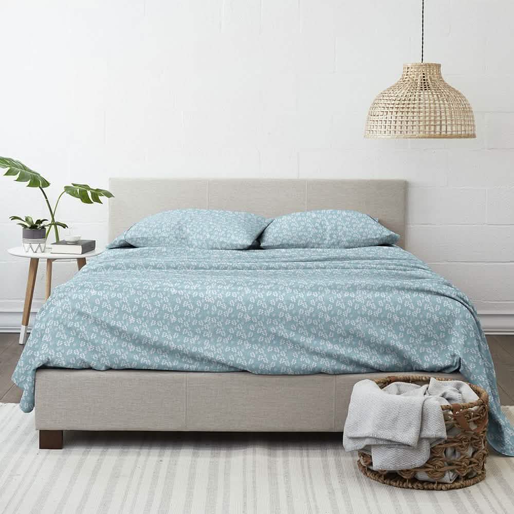 4-Piece: Wheatfield Patterned Sheet Set DailySale