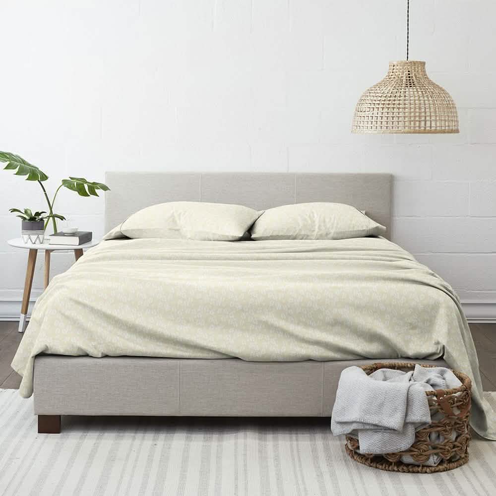 4-Piece: Wheatfield Patterned Sheet Set DailySale