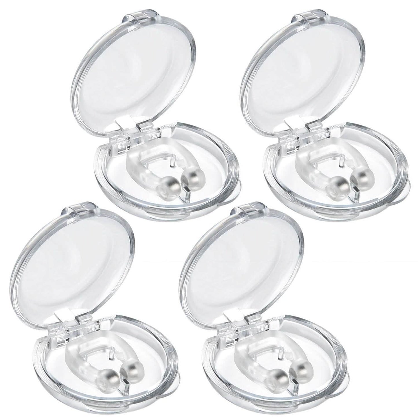 4-Pieces: Magnetic Nose Clip Anti Snoring Device DailySale