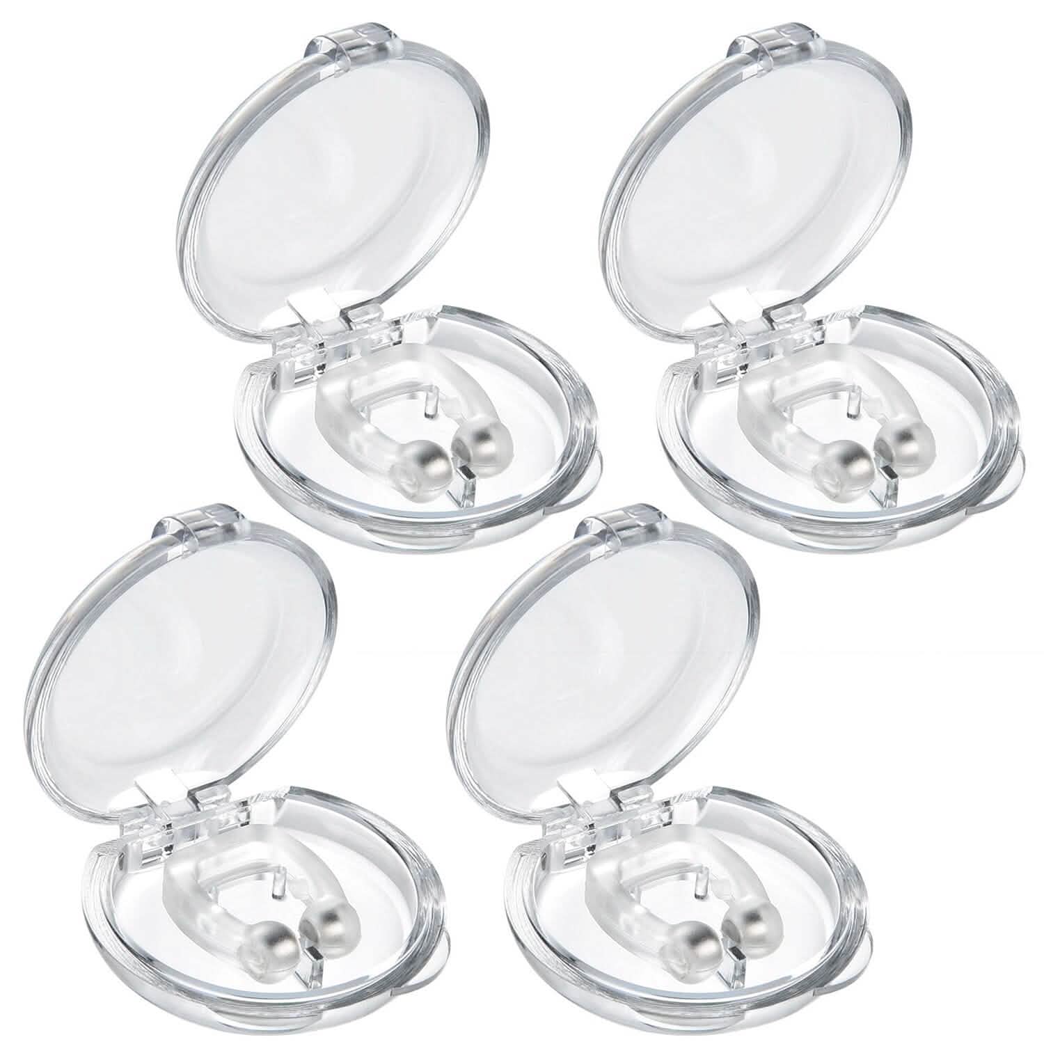 4-Pieces: Magnetic Nose Clip Anti Snoring Device DailySale