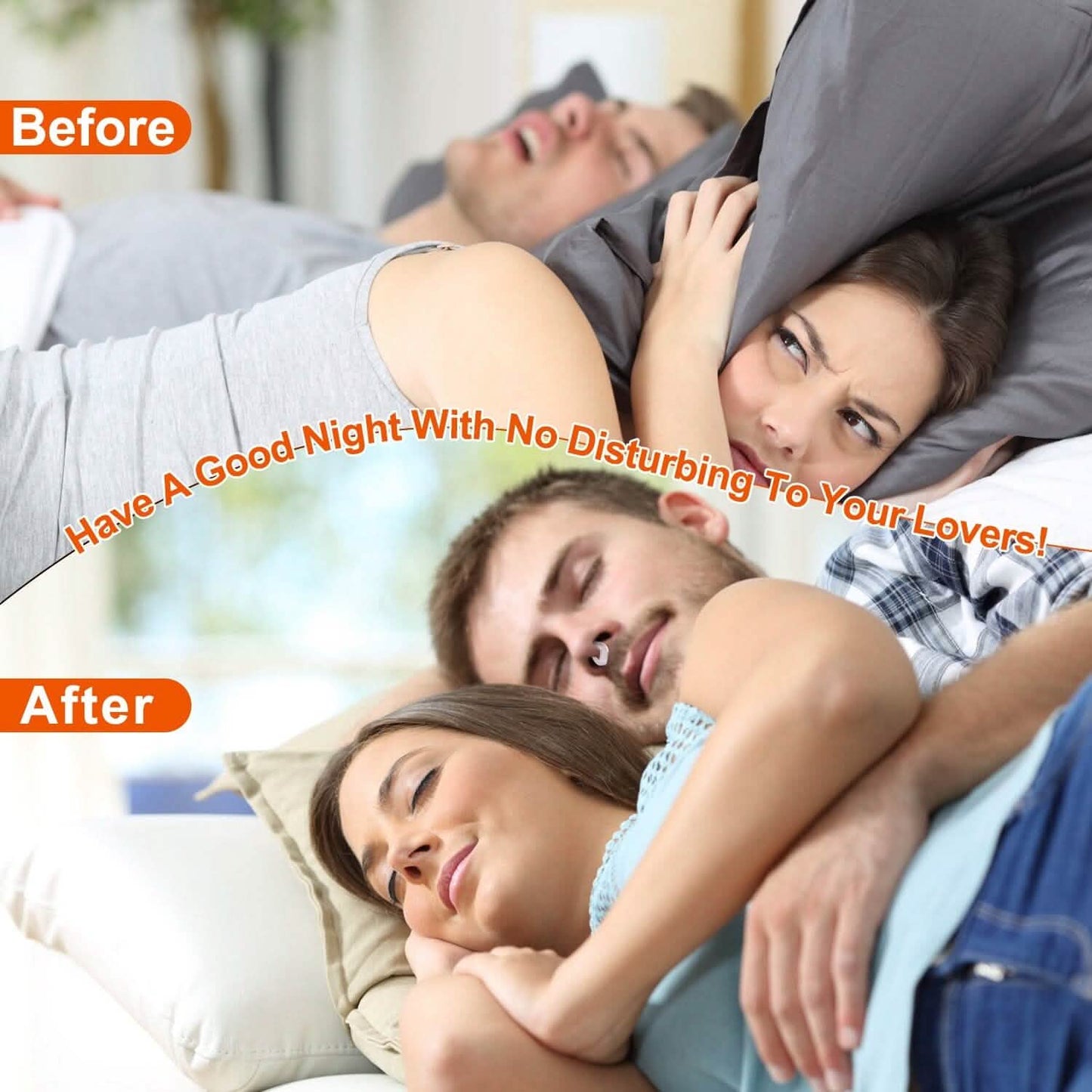 4-Pieces: Magnetic Nose Clip Anti Snoring Device DailySale