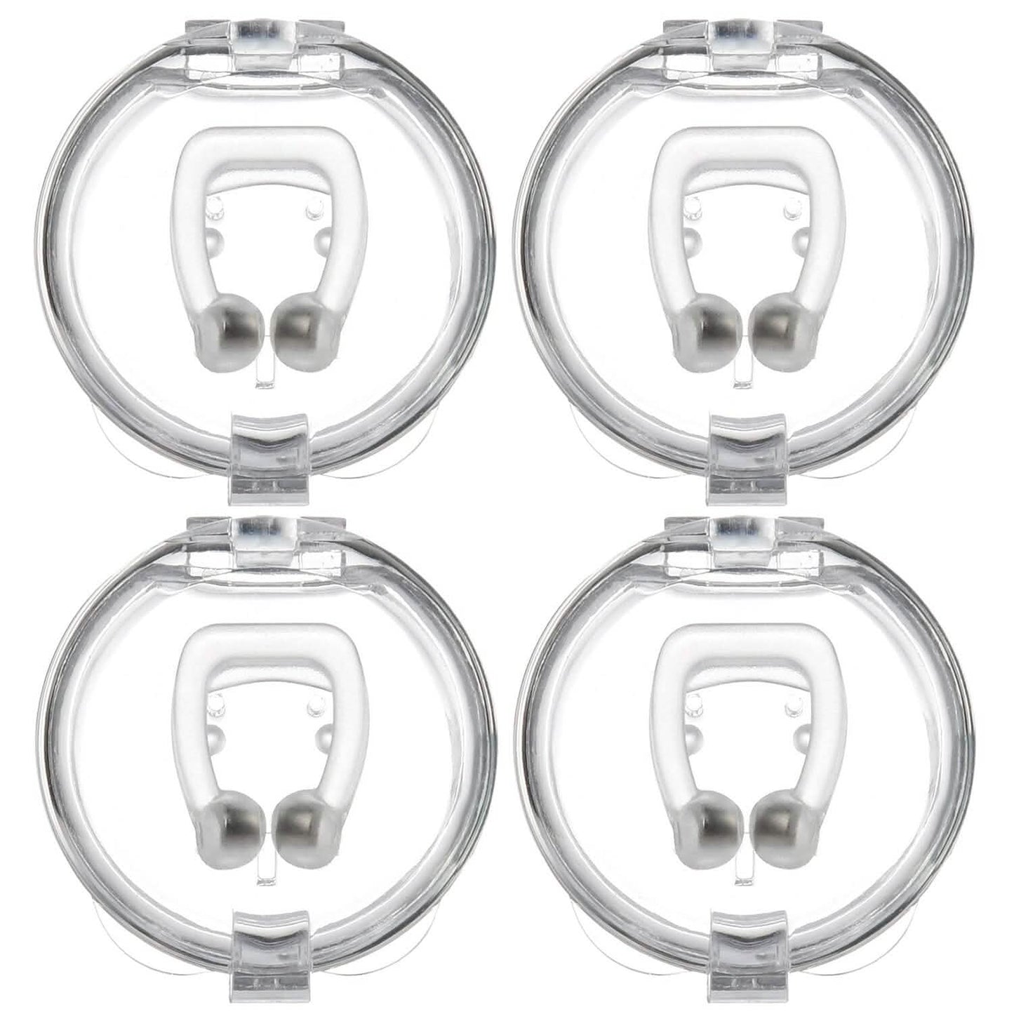 4-Pieces: Magnetic Nose Clip Anti Snoring Device DailySale