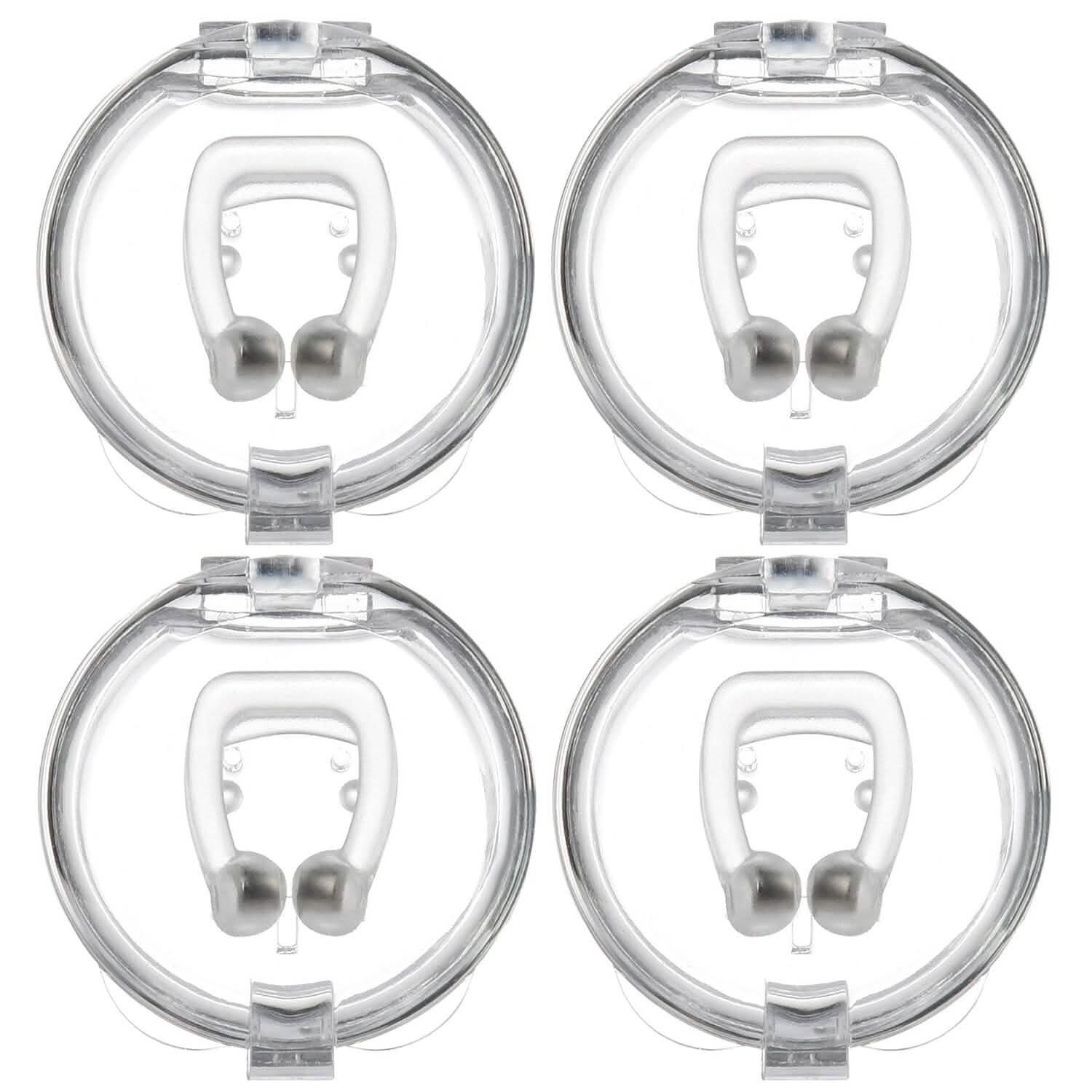 4-Pieces: Magnetic Nose Clip Anti Snoring Device DailySale
