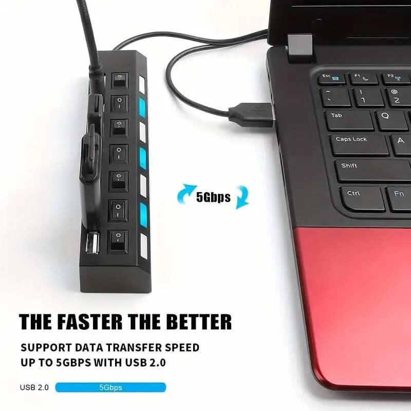 4-Port USB Switch Universal Hub DailySale