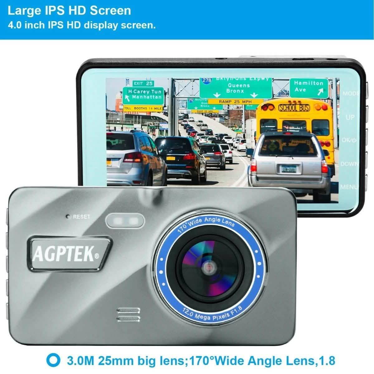 4" Vehicle 1080P Car Dashboard DVR Camera Video Recorder G-Sensor Dash Cam DailySale