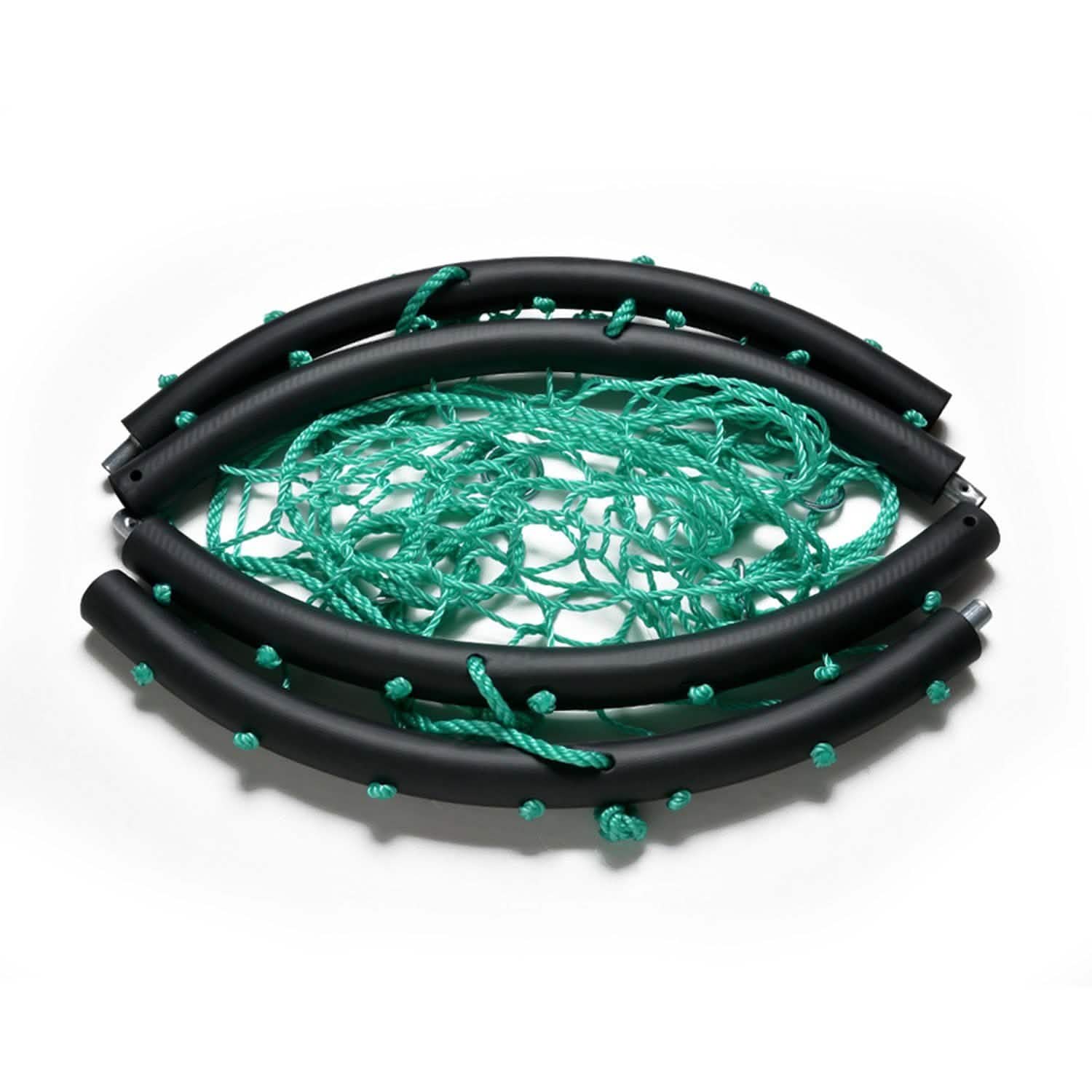40" Disc Swings Seat Flying Saucer Tree Rope Web Net DailySale
