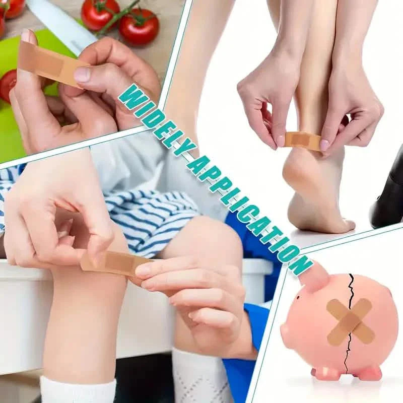 40-Pack: Adhesive Bandages, Assorted Waterproof Breathable Sterile Strips with Non-Stick Pad DailySale