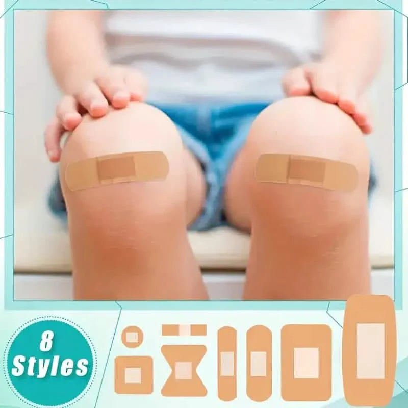 40-Pack: Adhesive Bandages, Assorted Waterproof Breathable Sterile Strips with Non-Stick Pad DailySale