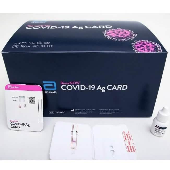 40-Tests: BinaxNOW COVID-19 Antigen Test DailySale