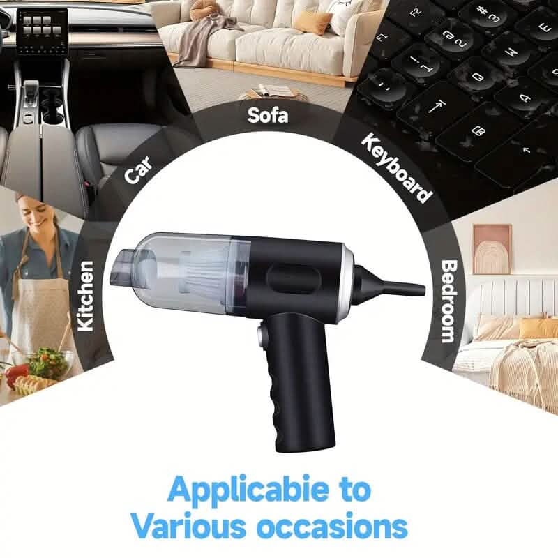 4000Pa Twin Turbine Motor Handheld Vacuum Cleaner DailySale