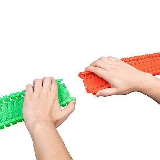 425-Piece: Mega Galaxy Flex-Track Glow Track with 2 Electric LED Light Cars DailySale