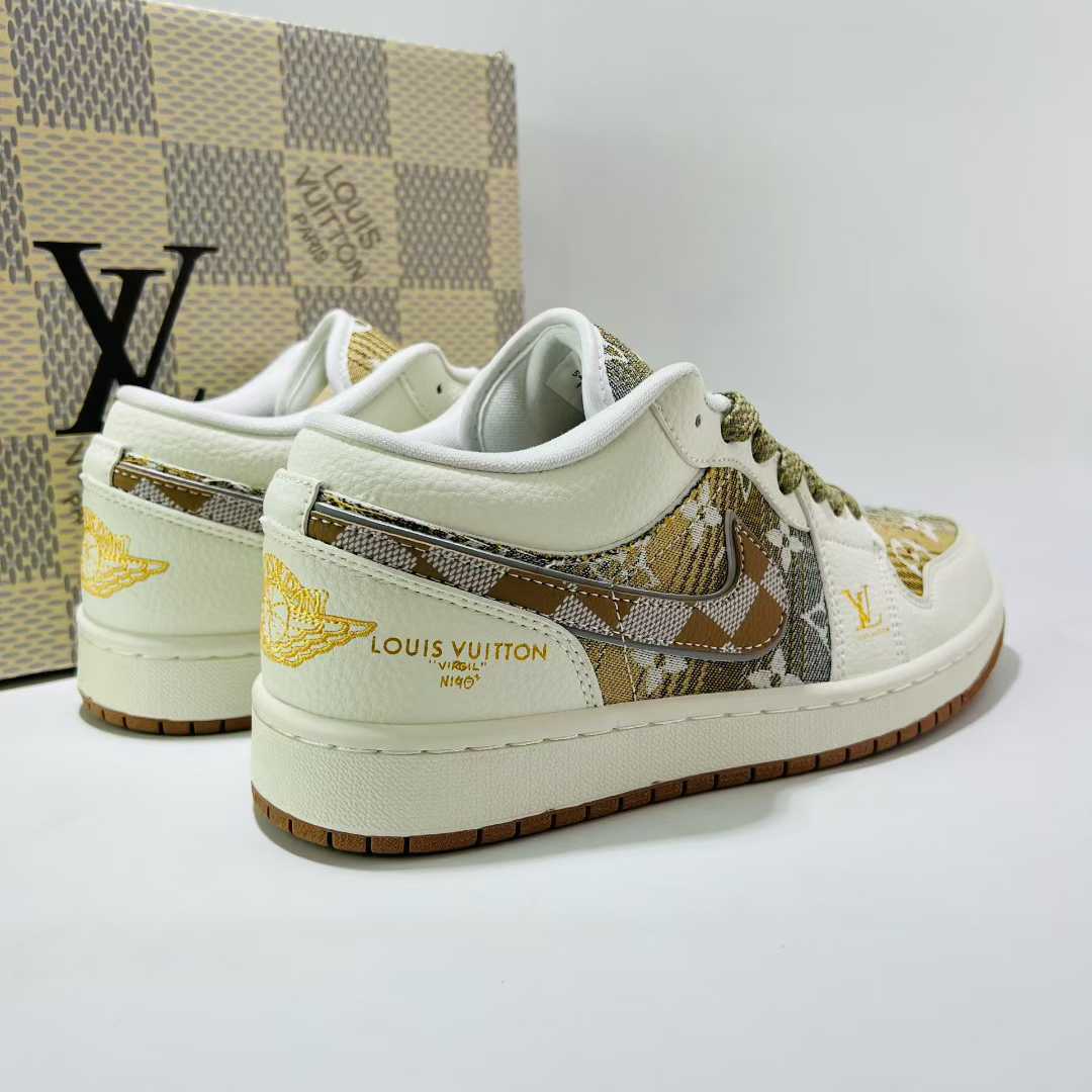 Air Jordan 1 x Virgil Abloh x LV2026-015 Sneakers Luxuryurbanwear