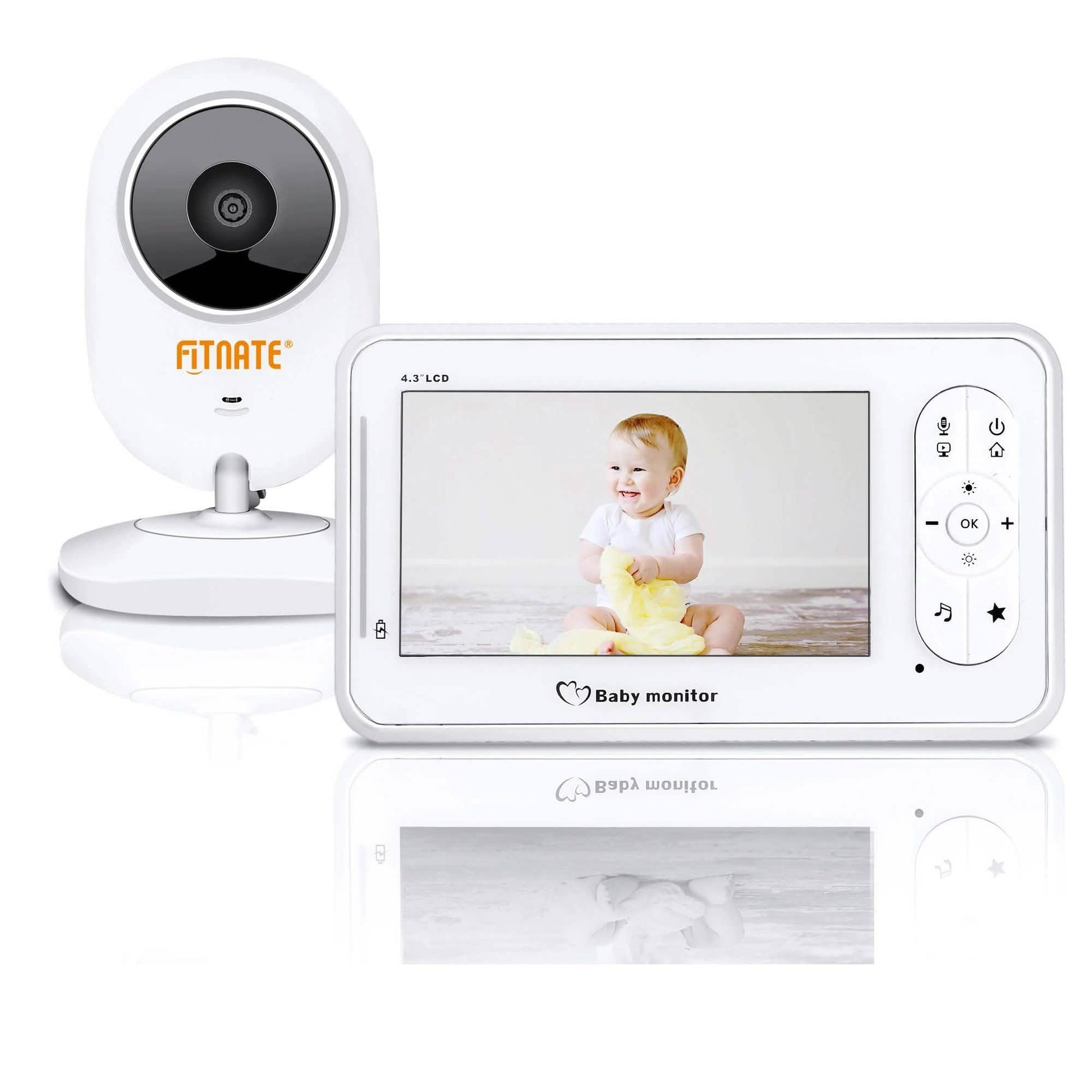 4.3" Baby Monitor 2.4Ghz Wireless Camera Video 2-Way Talk DailySale