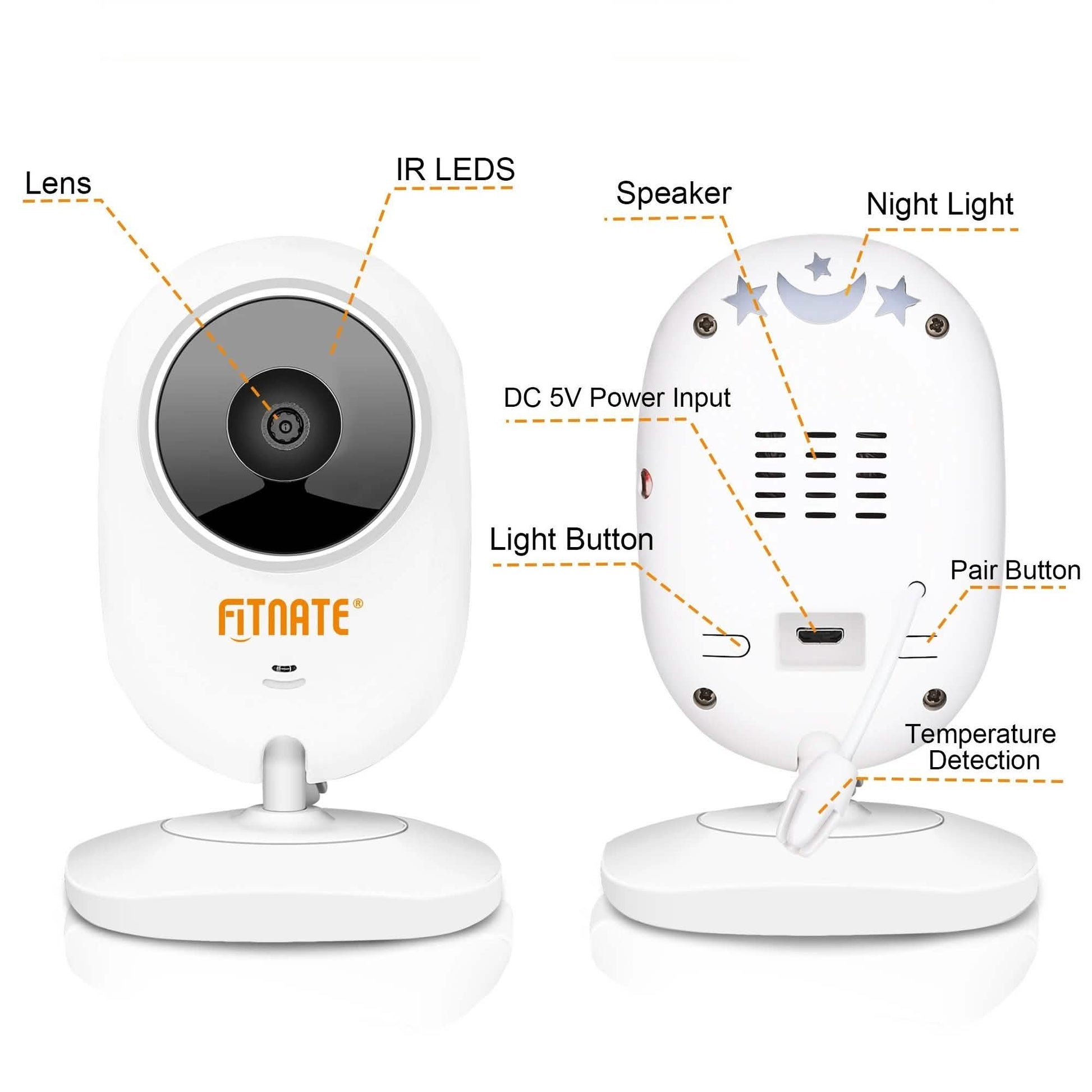 4.3" Baby Monitor 2.4Ghz Wireless Camera Video 2-Way Talk DailySale