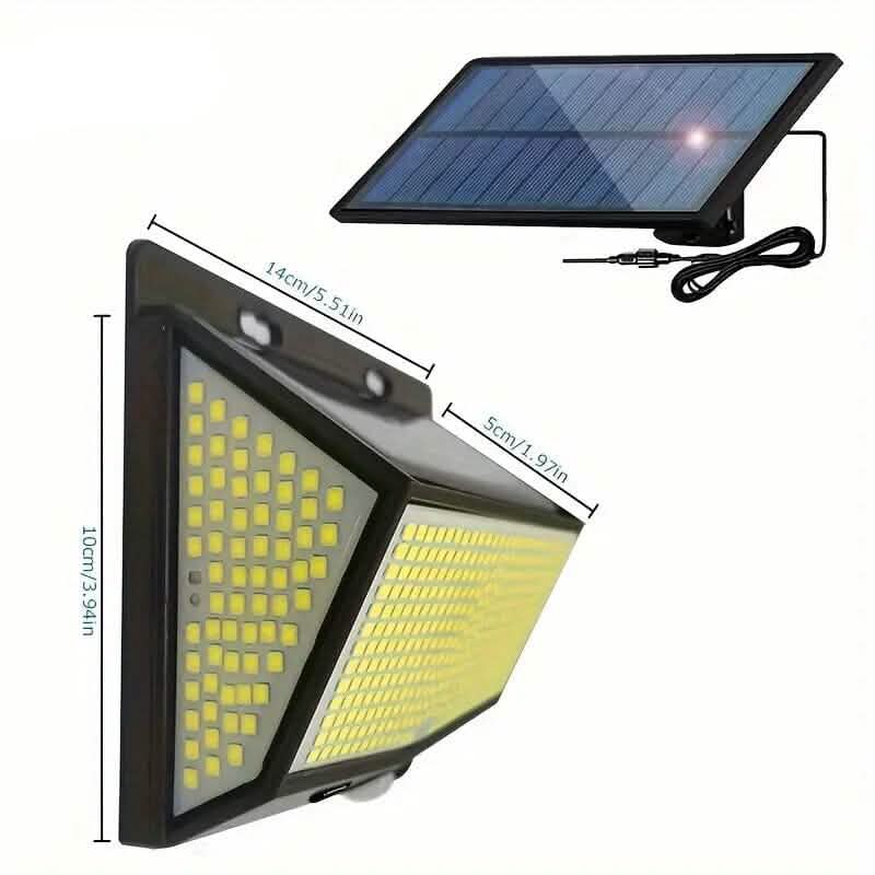 468 LED Solar Motion Sensor Security Outdoor Light DailySale