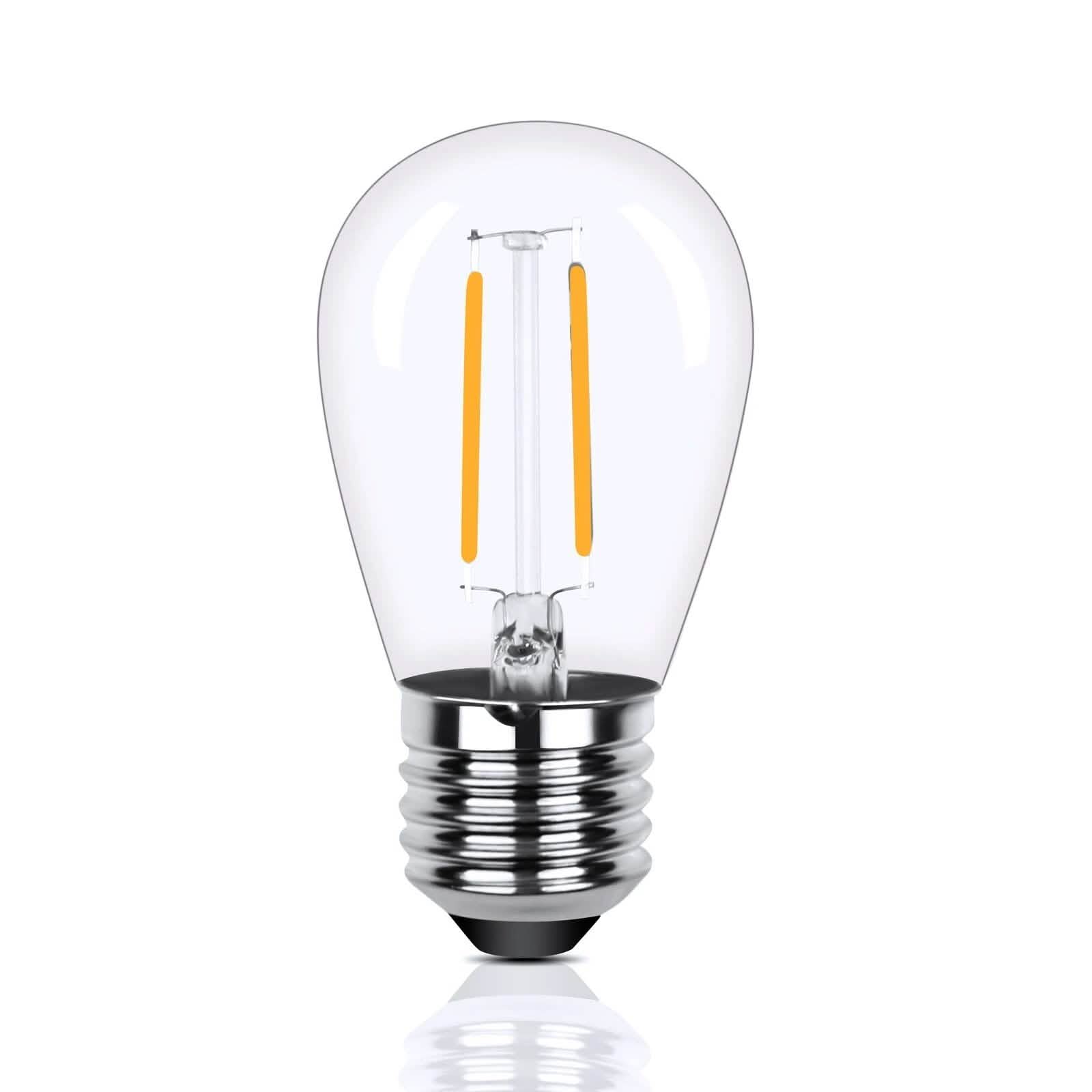 48 Ft. LED String Lights Outdoor Commercial Grade Waterproof Bulbs DailySale